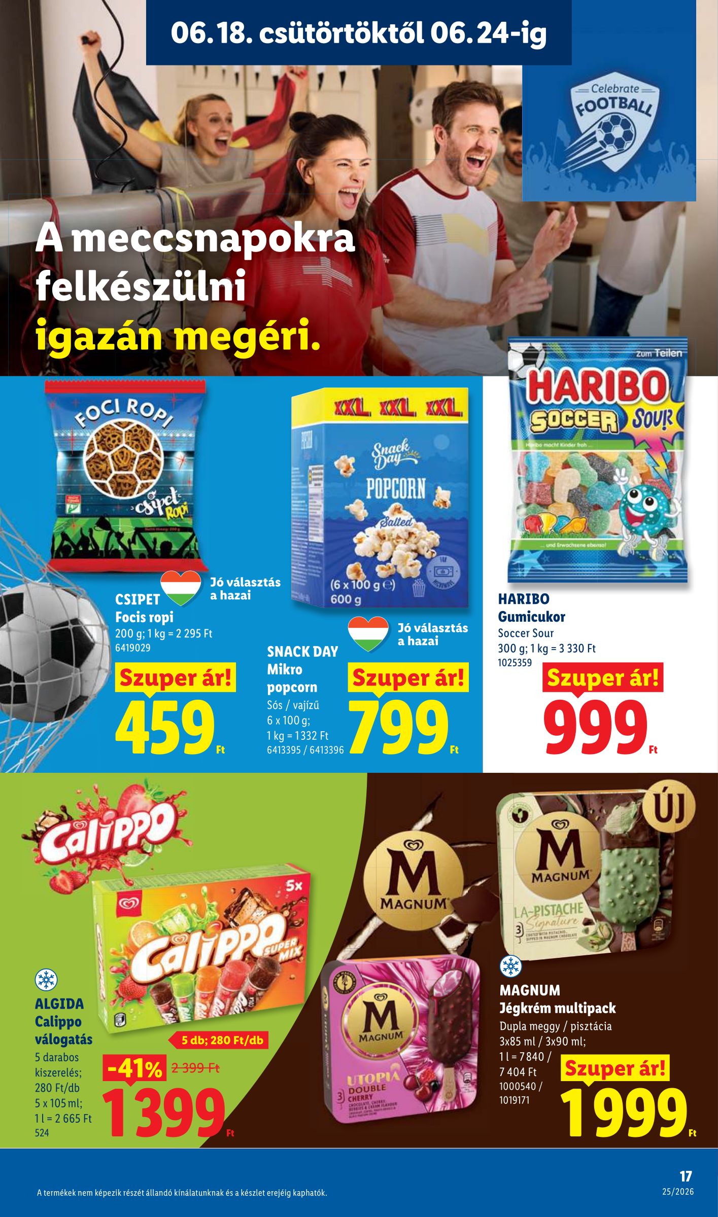 lidl - Lidl hirdetmény a következő hétre csütörtöktől 2026.06.18.-tól szerdától 2026.06.24.-ig - page: 17