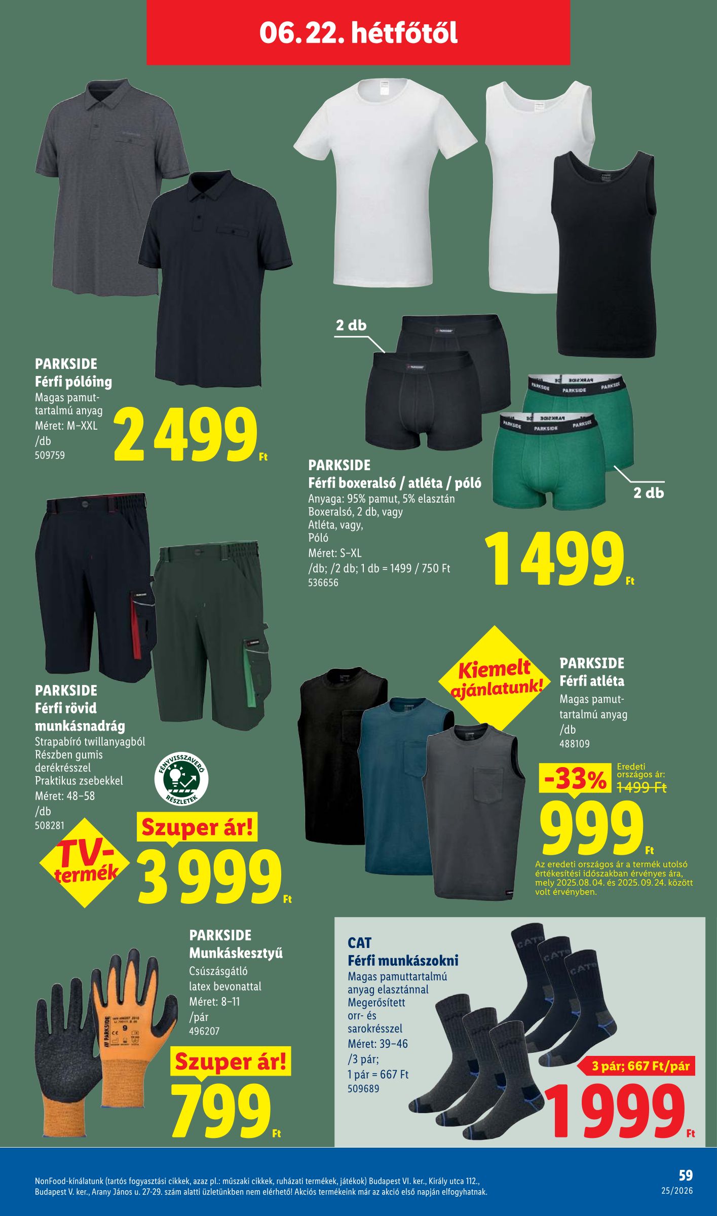 lidl - Lidl hirdetmény a következő hétre csütörtöktől 2026.06.18.-tól szerdától 2026.06.24.-ig - page: 59