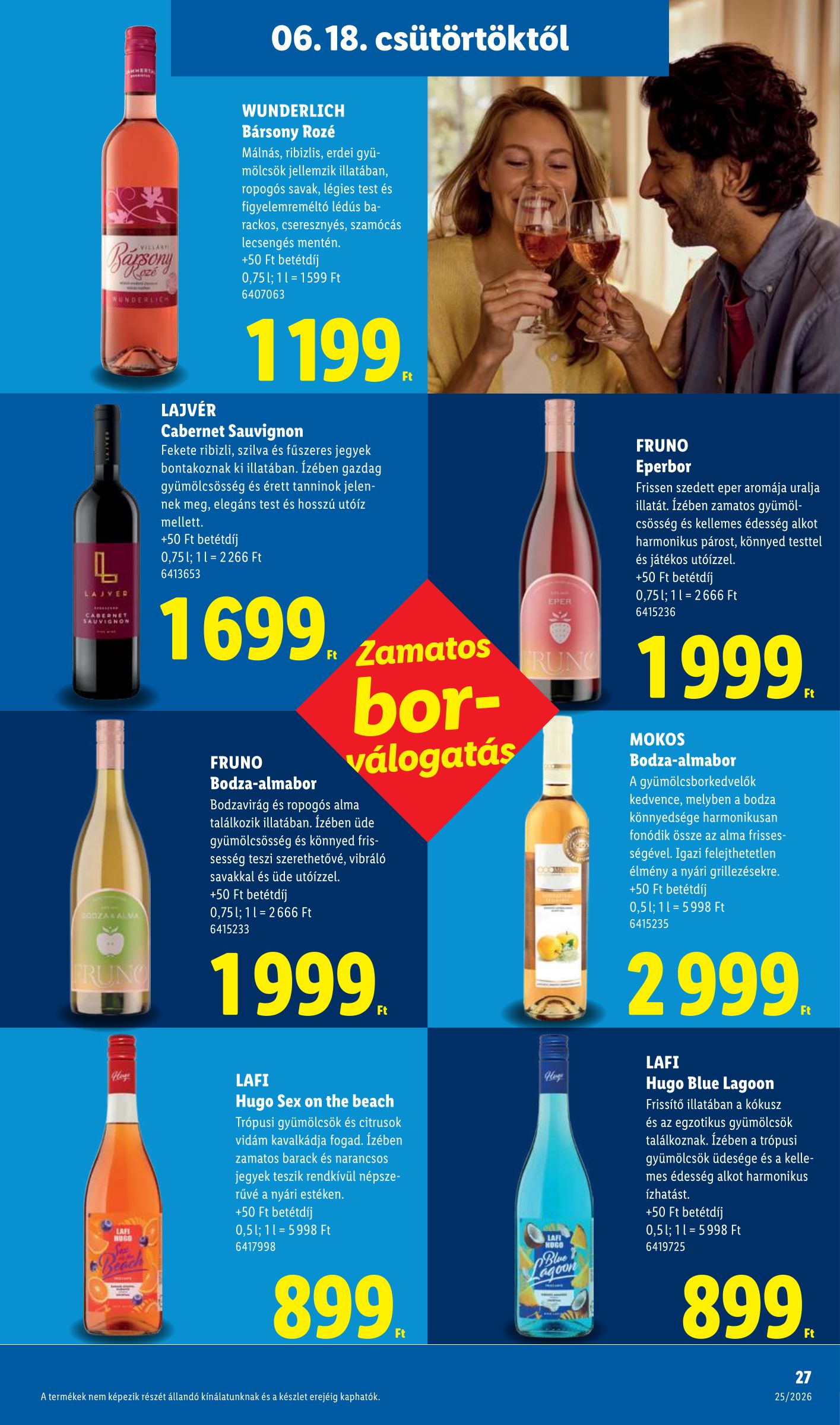 lidl - Lidl hirdetmény a következő hétre csütörtöktől 2026.06.18.-tól szerdától 2026.06.24.-ig - page: 27