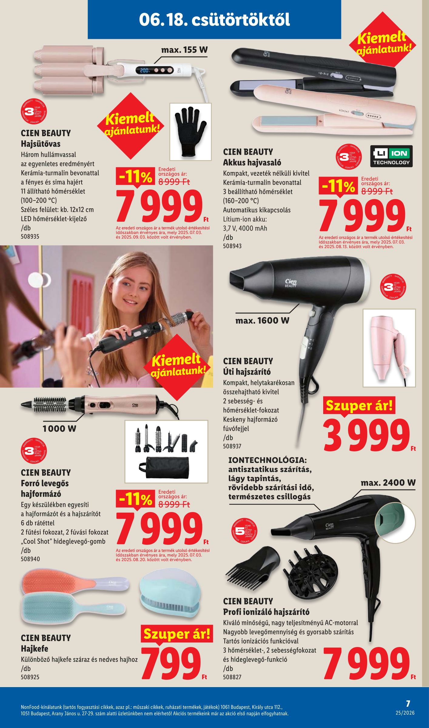 lidl - Lidl - Nonfood hirdetmény a következő hétre csütörtöktől 2026.06.18.-tól szerdától 2026.06.24.-ig - page: 7