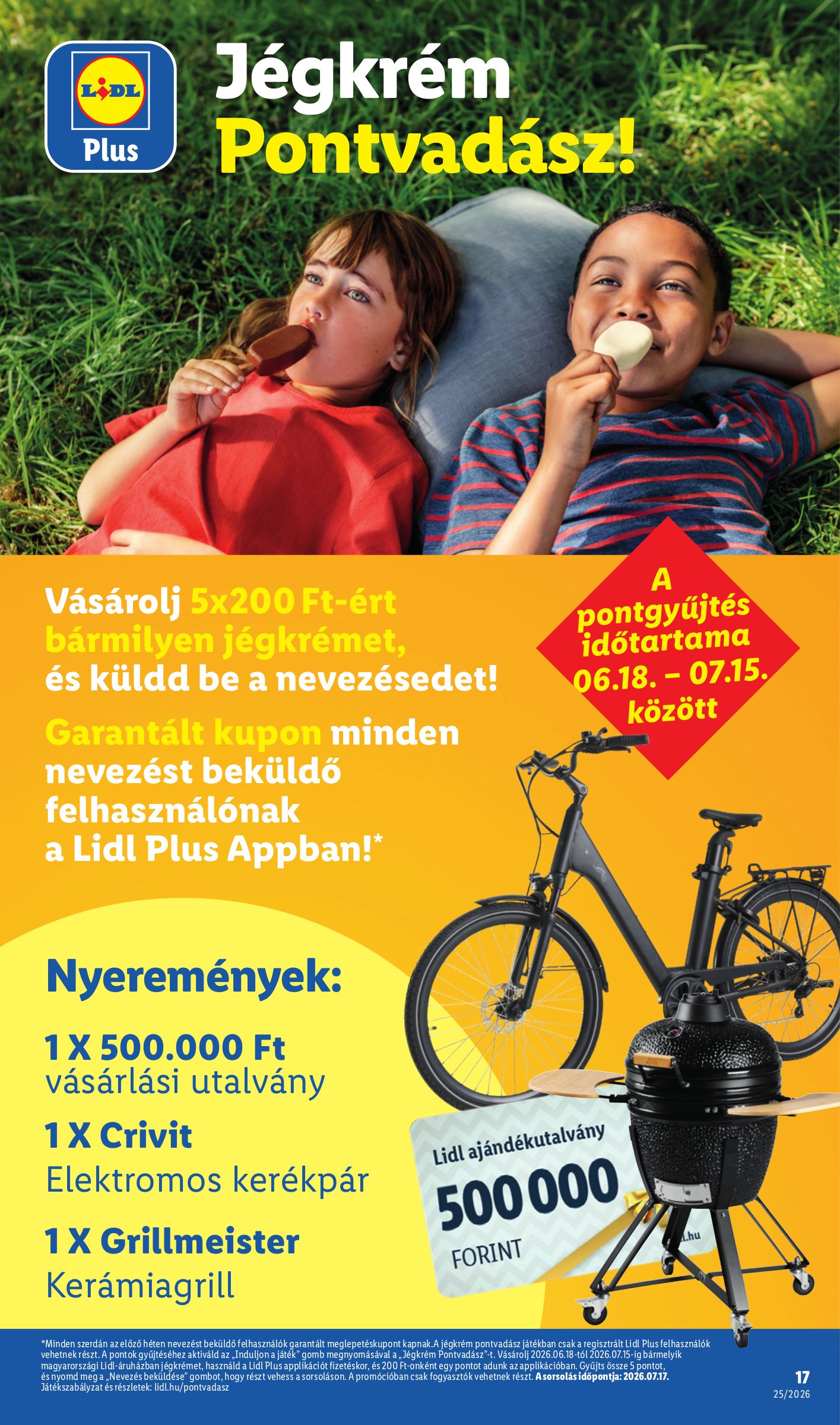 lidl - Lidl hirdetmény a következő hétre csütörtöktől 2026.06.25.-tól szerdától 2026.07.01.-ig - page: 17