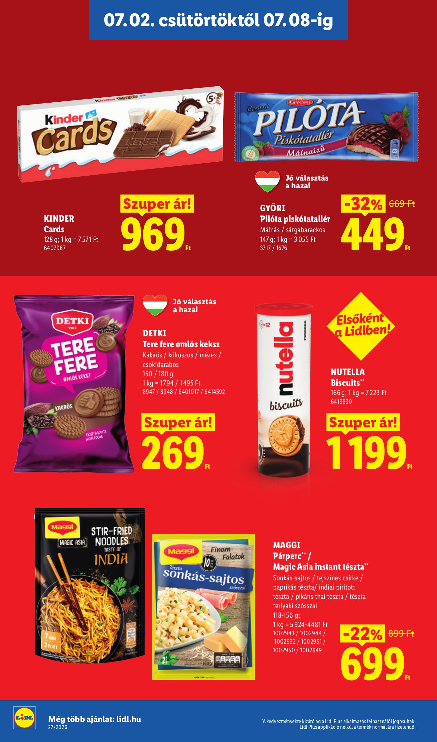 lidl - Lidl hirdetmény a következő hétre csütörtöktől 2026.07.02.-tól szerdától 2026.07.08.-ig - page: 12