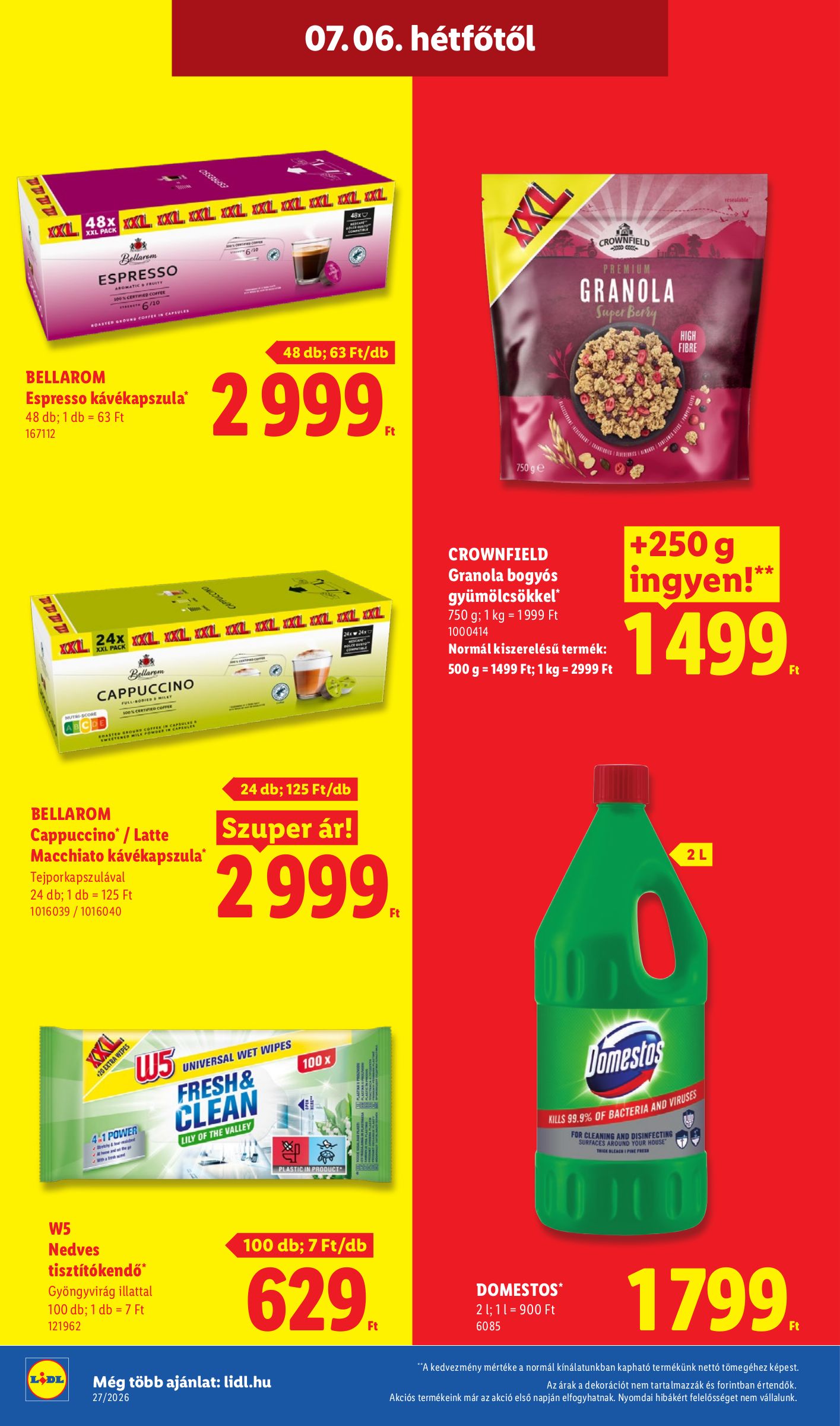 lidl - Lidl hirdetmény a következő hétre csütörtöktől 2026.07.02.-tól szerdától 2026.07.08.-ig - page: 84