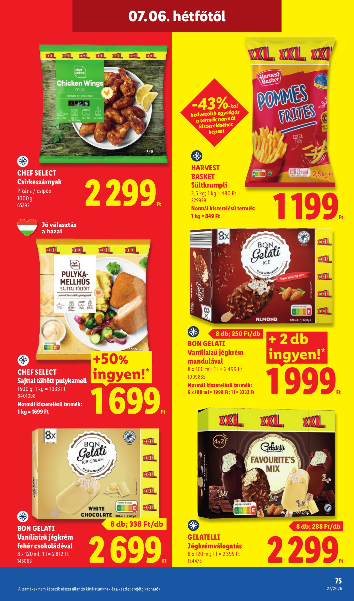 lidl - Lidl hirdetmény a következő hétre csütörtöktől 2026.07.02.-tól szerdától 2026.07.08.-ig - page: 75