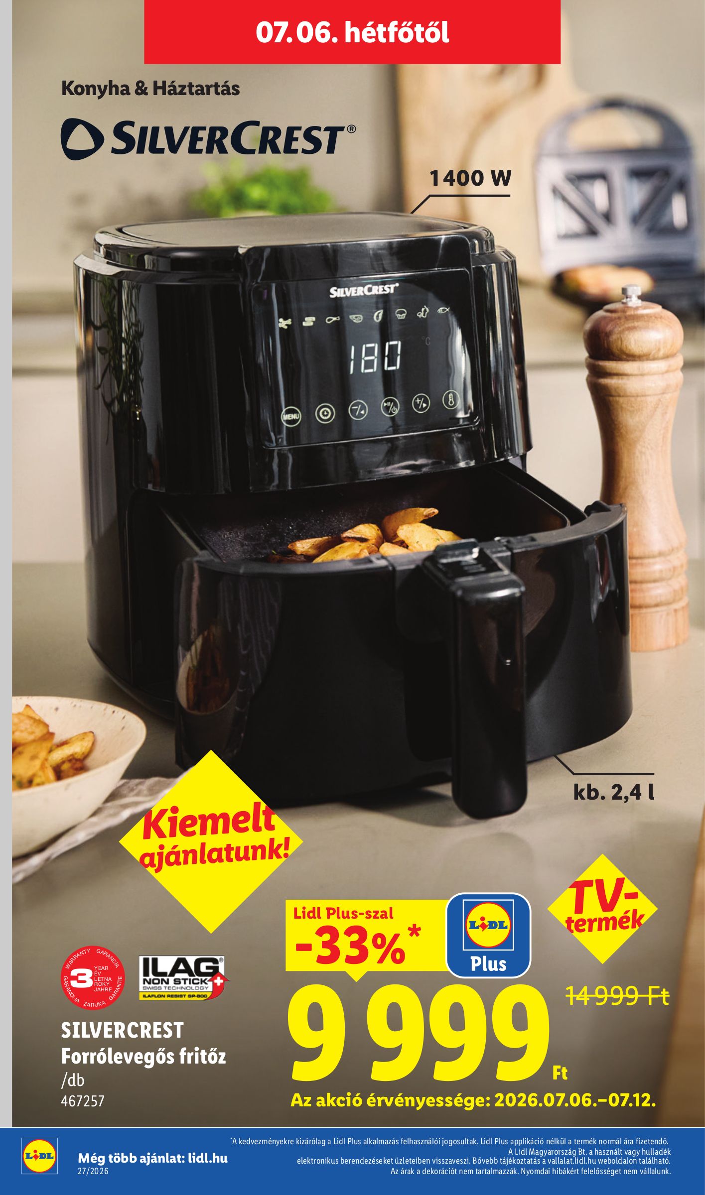 lidl - Lidl hirdetmény a következő hétre csütörtöktől 2026.07.02.-tól szerdától 2026.07.08.-ig - page: 56
