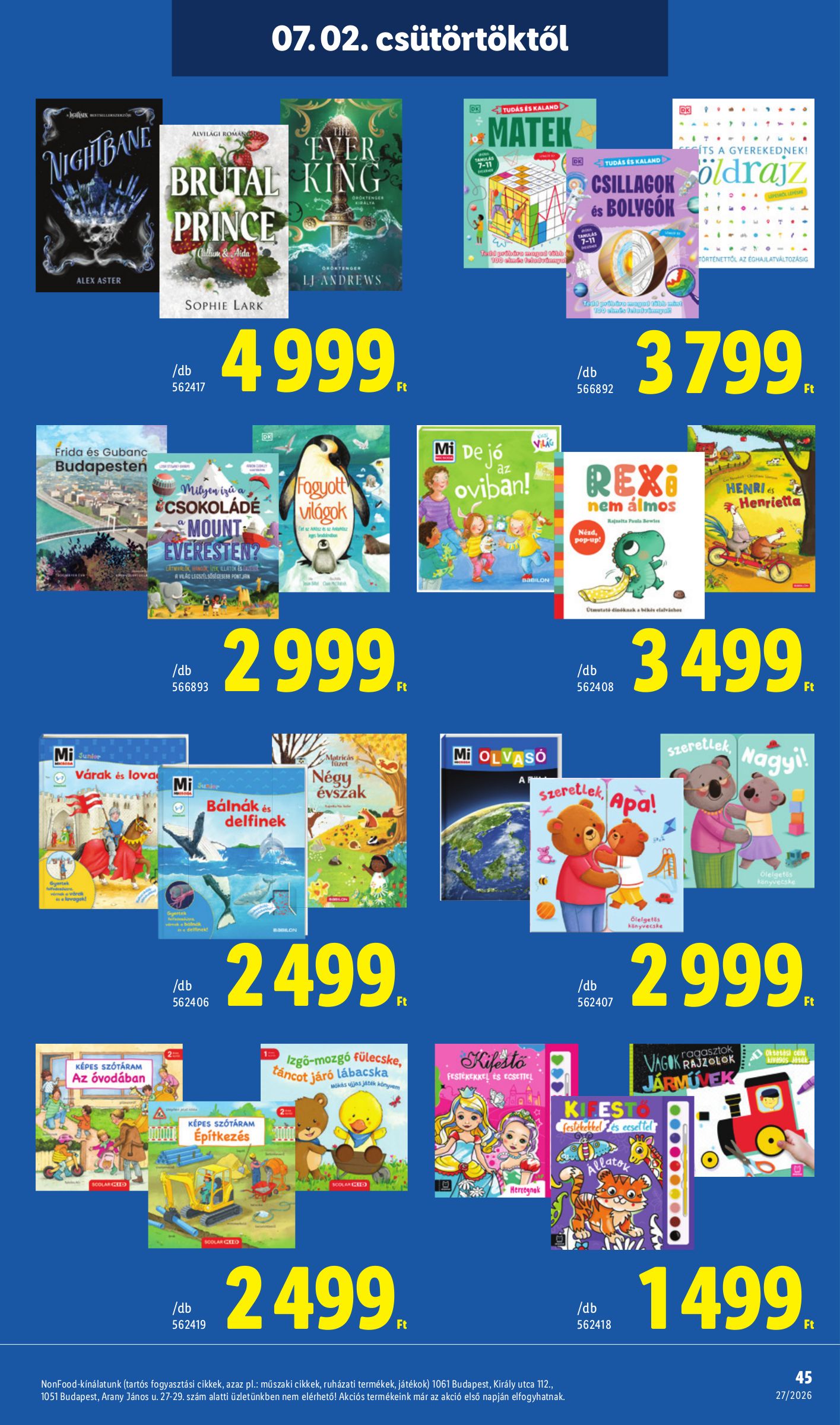 lidl - Lidl hirdetmény a következő hétre csütörtöktől 2026.07.02.-tól szerdától 2026.07.08.-ig - page: 45