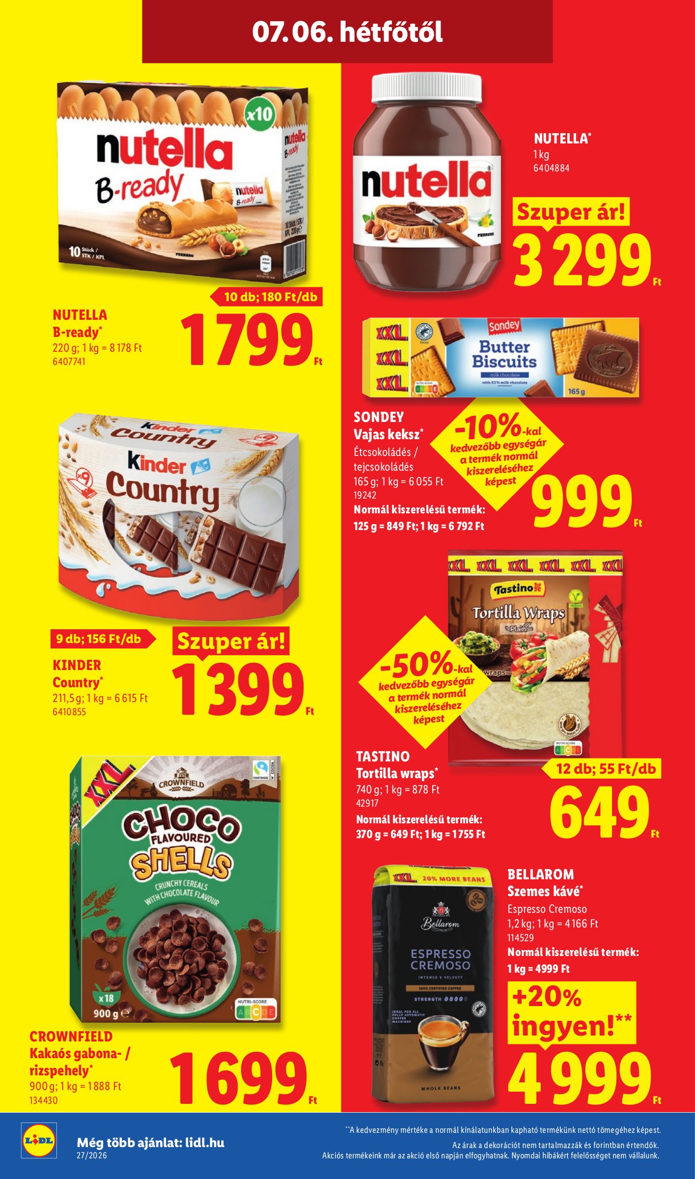 lidl - Lidl hirdetmény a következő hétre csütörtöktől 2026.07.02.-tól szerdától 2026.07.08.-ig - page: 80