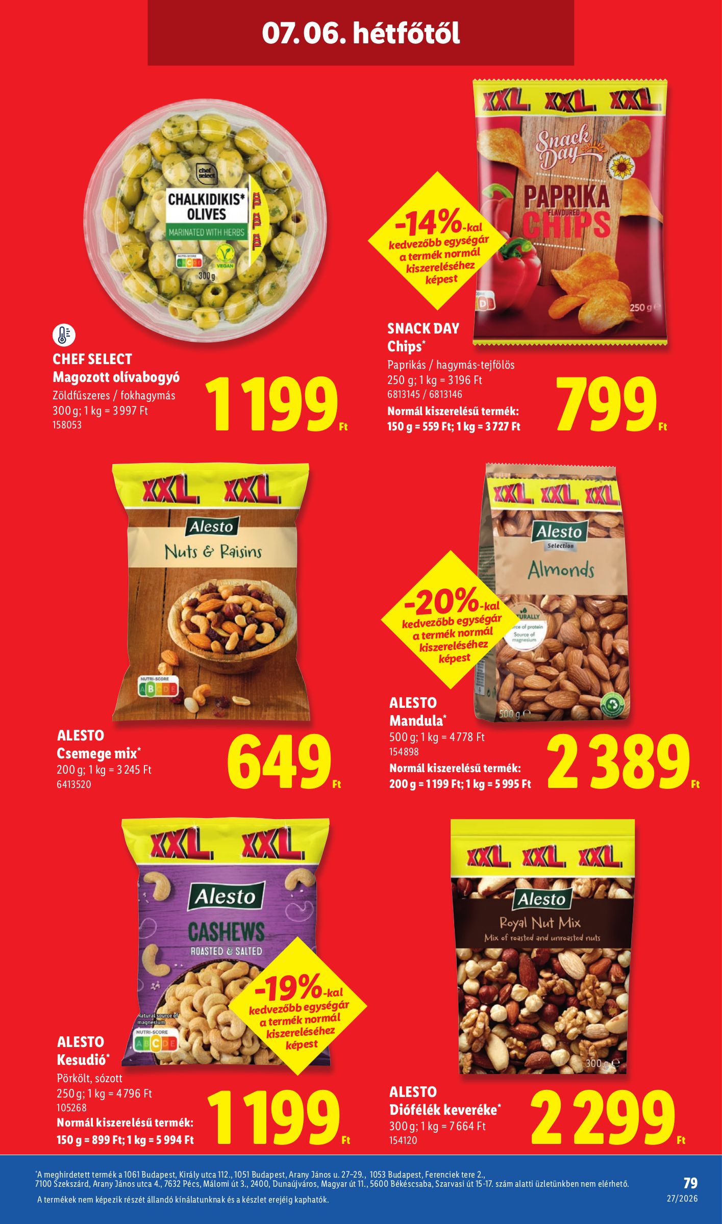 lidl - Lidl hirdetmény a következő hétre csütörtöktől 2026.07.02.-tól szerdától 2026.07.08.-ig - page: 79