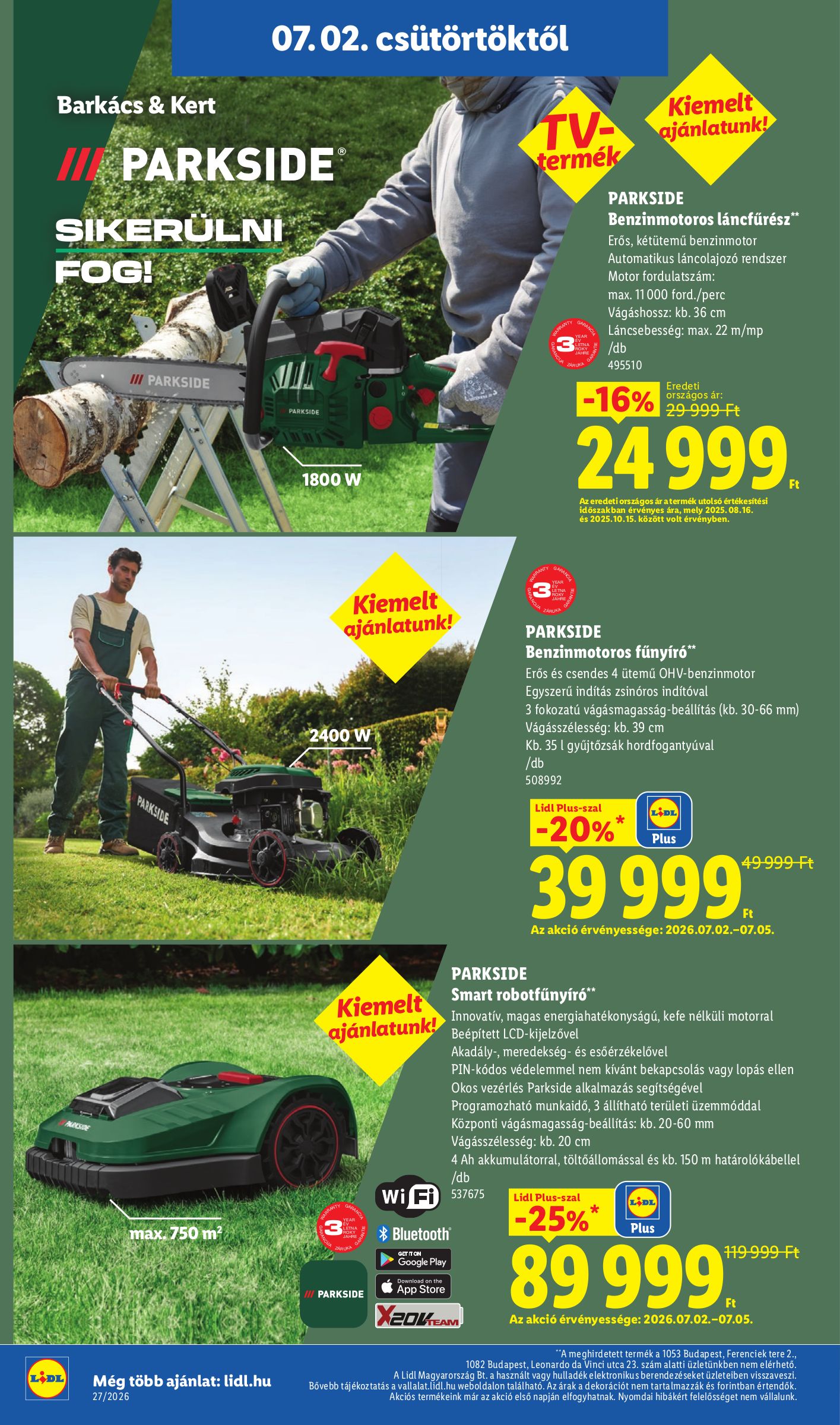 lidl - Lidl hirdetmény a következő hétre csütörtöktől 2026.07.02.-tól szerdától 2026.07.08.-ig - page: 36