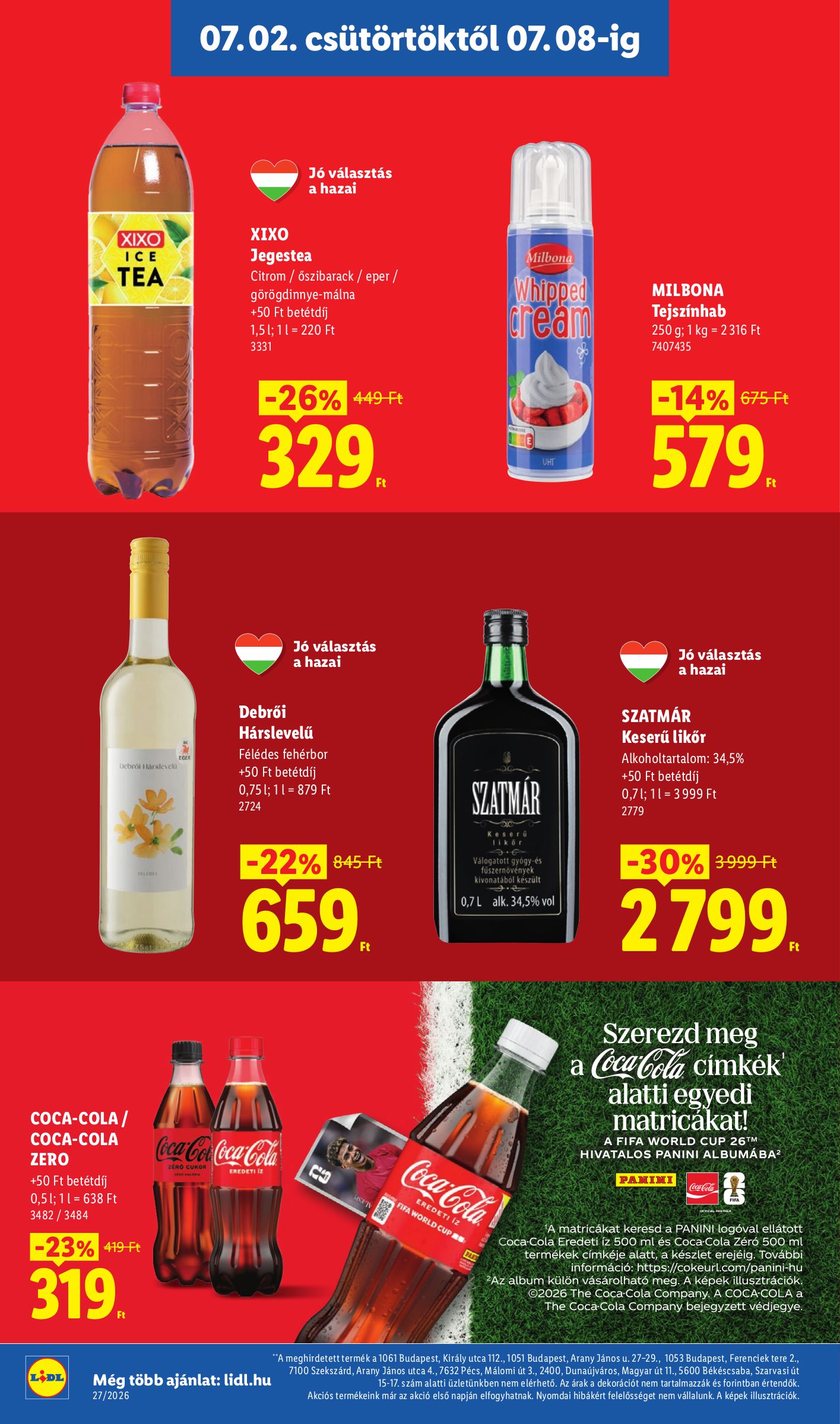 lidl - Lidl hirdetmény a következő hétre csütörtöktől 2026.07.02.-tól szerdától 2026.07.08.-ig - page: 10