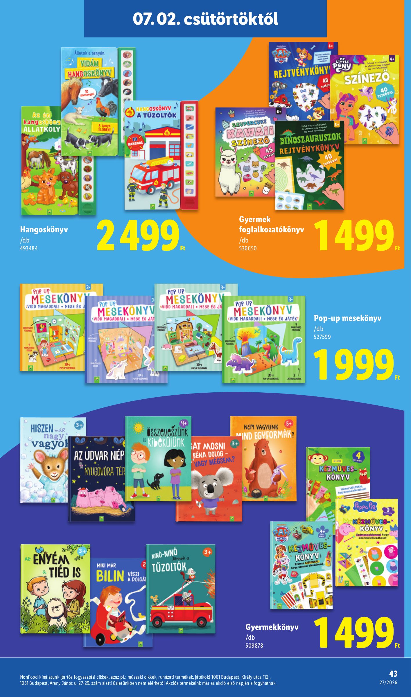 lidl - Lidl hirdetmény a következő hétre csütörtöktől 2026.07.02.-tól szerdától 2026.07.08.-ig - page: 43
