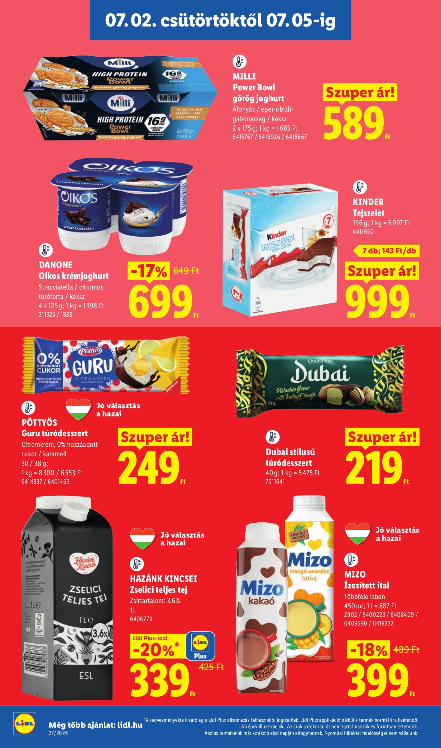 lidl - Lidl hirdetmény a következő hétre csütörtöktől 2026.07.02.-tól szerdától 2026.07.08.-ig - page: 8