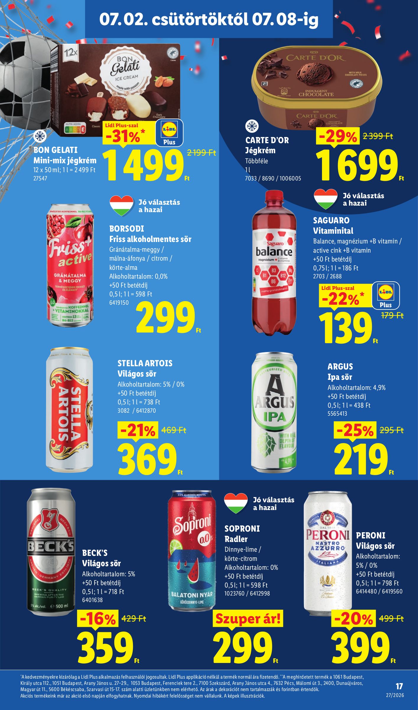 lidl - Lidl hirdetmény a következő hétre csütörtöktől 2026.07.02.-tól szerdától 2026.07.08.-ig - page: 17
