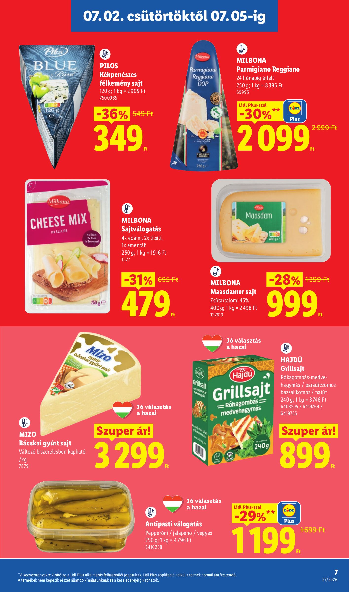 lidl - Lidl hirdetmény a következő hétre csütörtöktől 2026.07.02.-tól szerdától 2026.07.08.-ig - page: 7