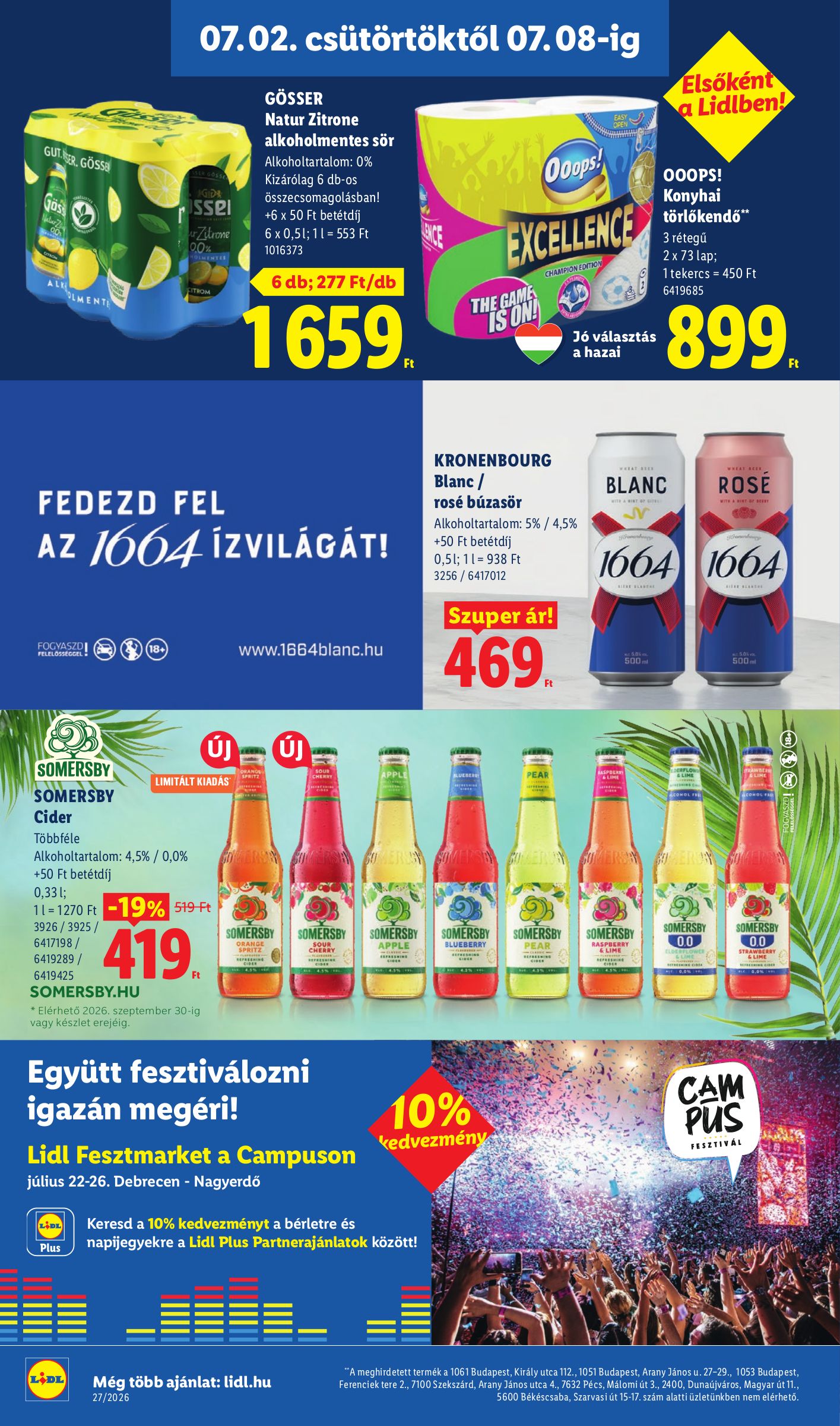 lidl - Lidl hirdetmény a következő hétre csütörtöktől 2026.07.02.-tól szerdától 2026.07.08.-ig - page: 18