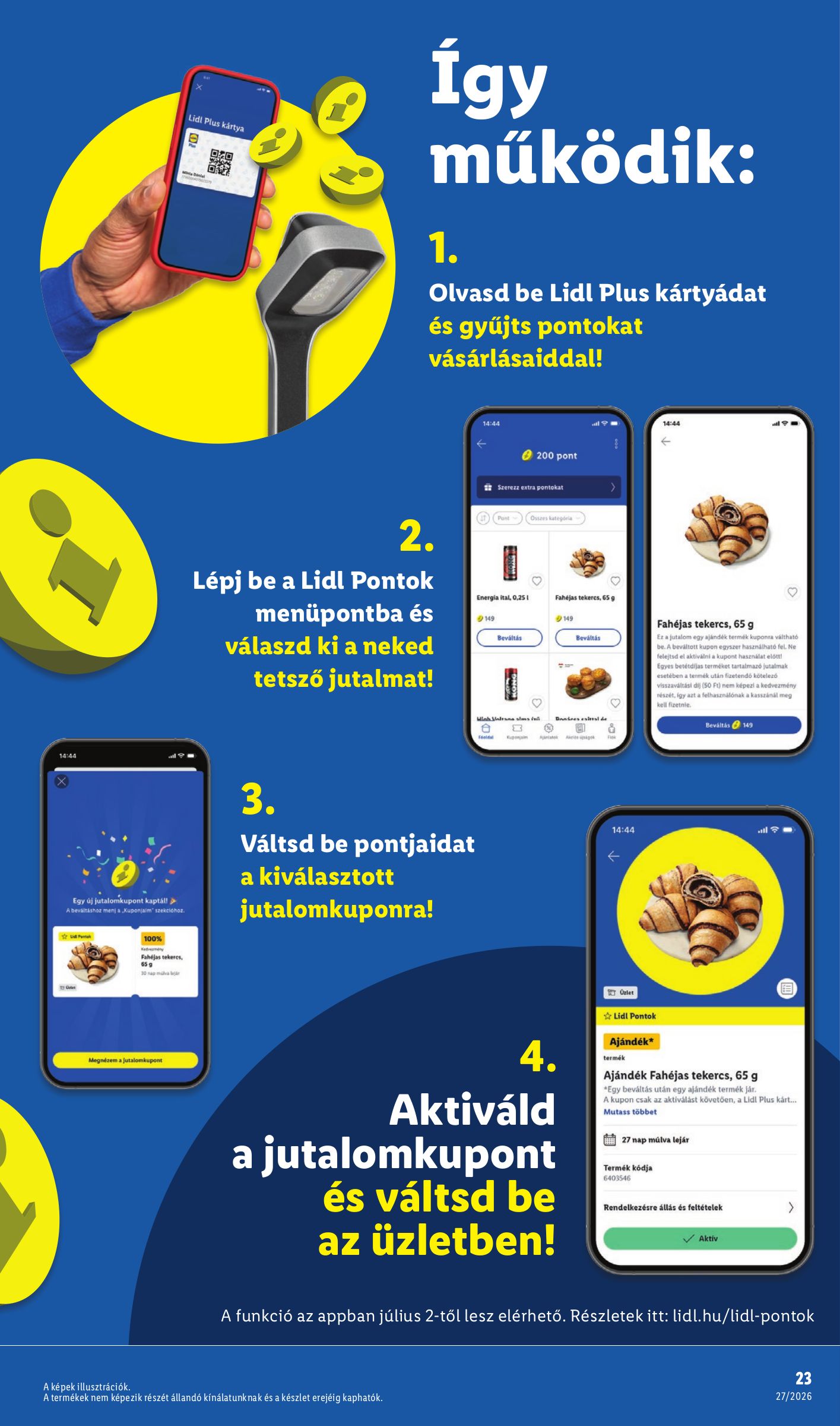 lidl - Lidl hirdetmény a következő hétre csütörtöktől 2026.07.02.-tól szerdától 2026.07.08.-ig - page: 23