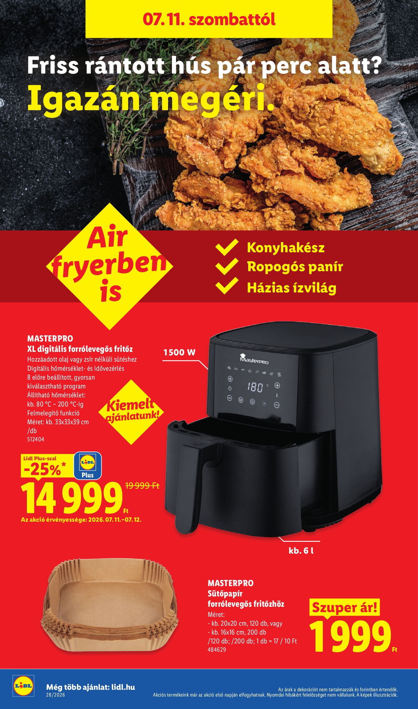 lidl - Lidl hirdetmény a következő hétre csütörtöktől 2026.07.09.-tól szerdától 2026.07.15.-ig - page: 44