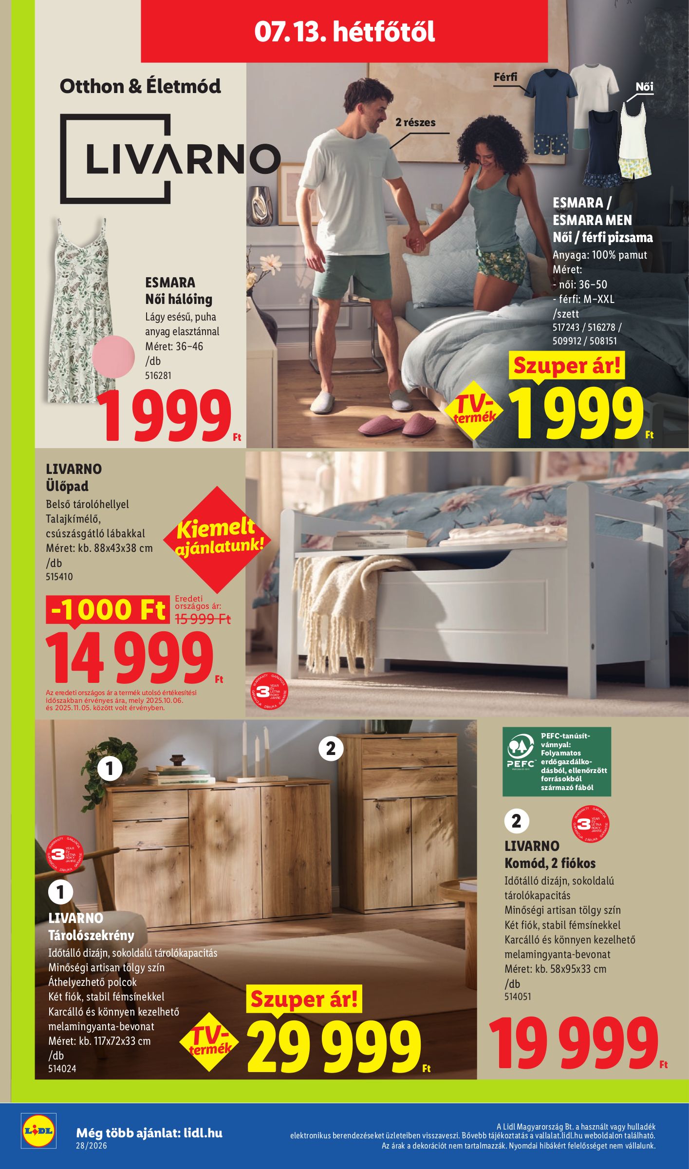 lidl - Lidl hirdetmény a következő hétre csütörtöktől 2026.07.09.-tól szerdától 2026.07.15.-ig - page: 50