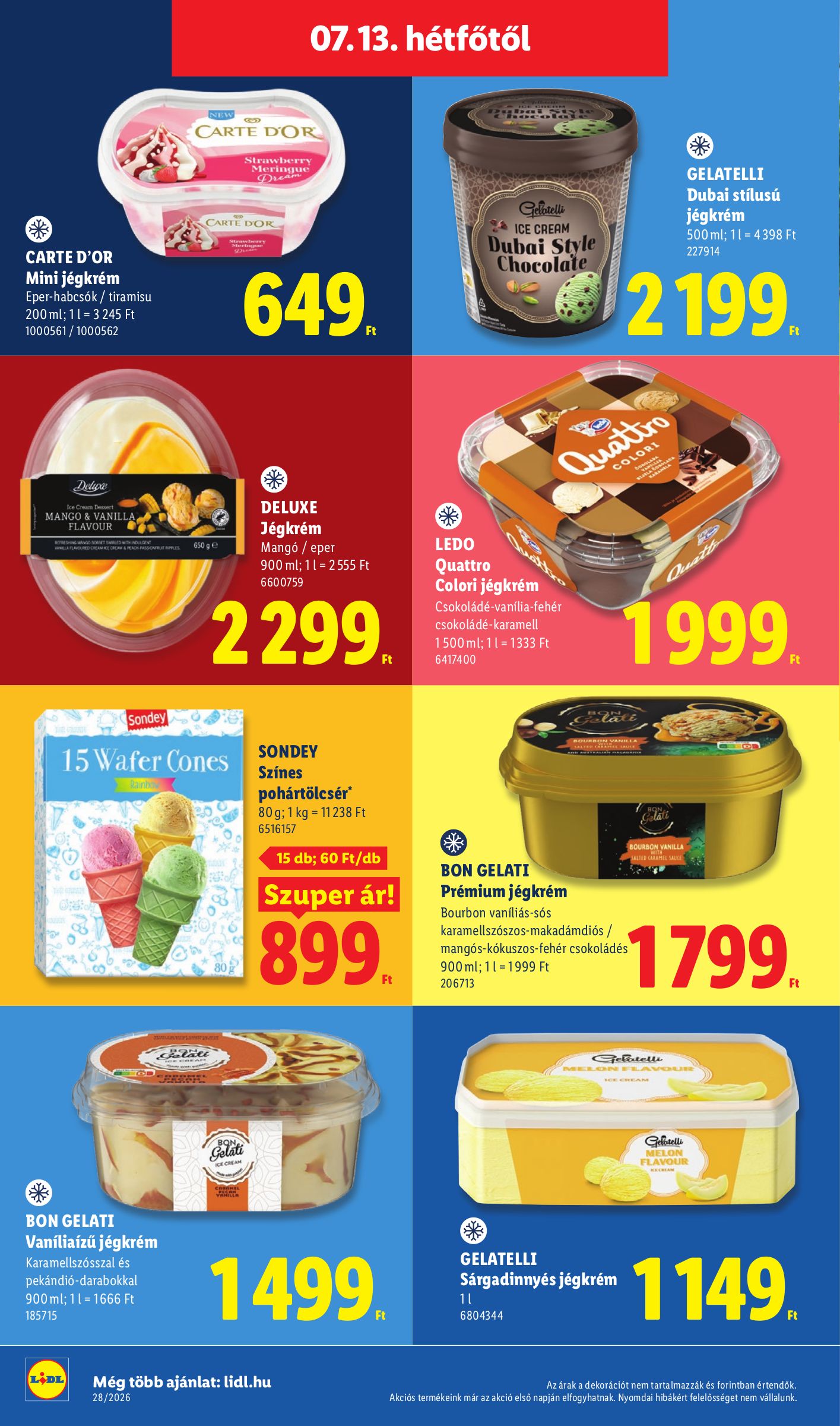 lidl - Lidl hirdetmény a következő hétre csütörtöktől 2026.07.09.-tól szerdától 2026.07.15.-ig - page: 68