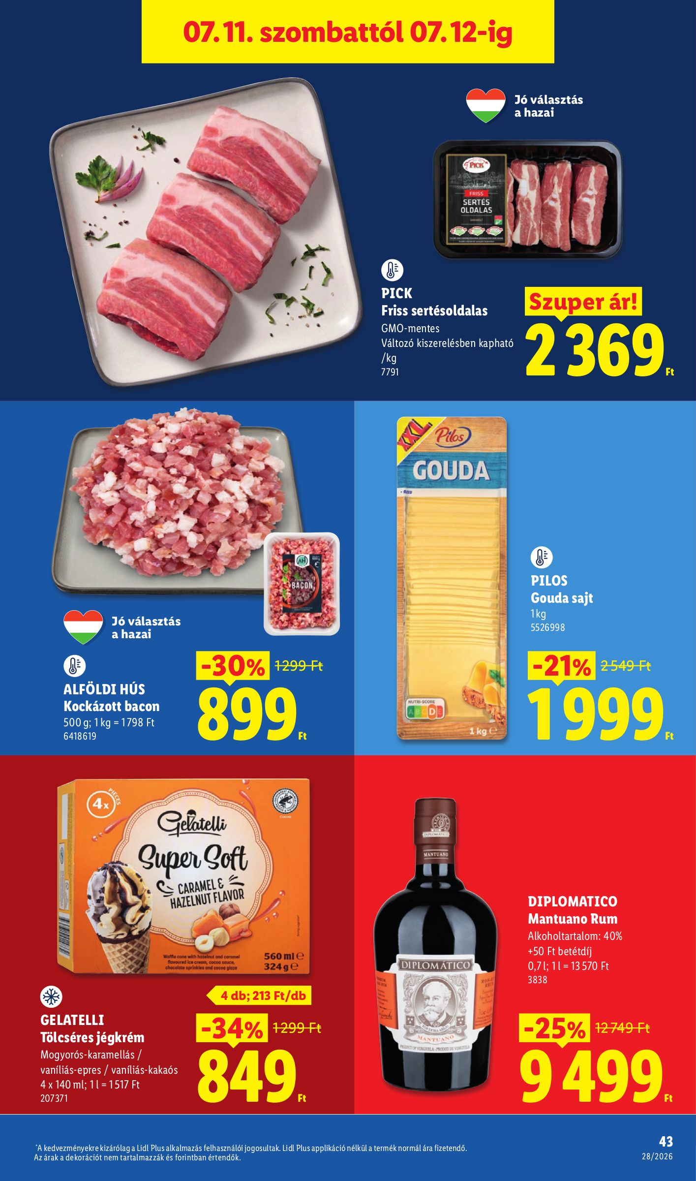 lidl - Lidl hirdetmény a következő hétre csütörtöktől 2026.07.09.-tól szerdától 2026.07.15.-ig - page: 43