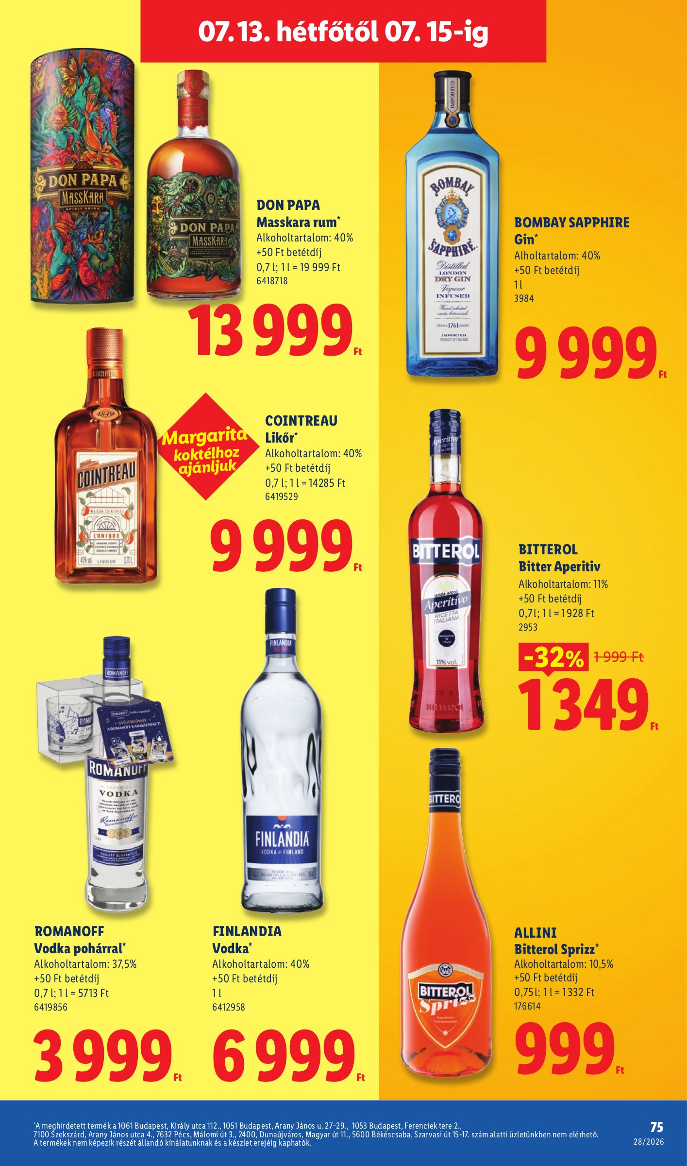 lidl - Lidl hirdetmény a következő hétre csütörtöktől 2026.07.09.-tól szerdától 2026.07.15.-ig - page: 75