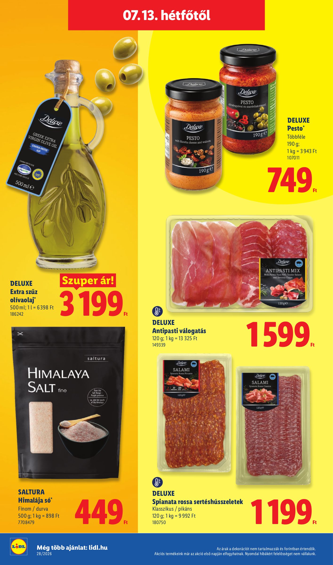 lidl - Lidl hirdetmény a következő hétre csütörtöktől 2026.07.09.-tól szerdától 2026.07.15.-ig - page: 78
