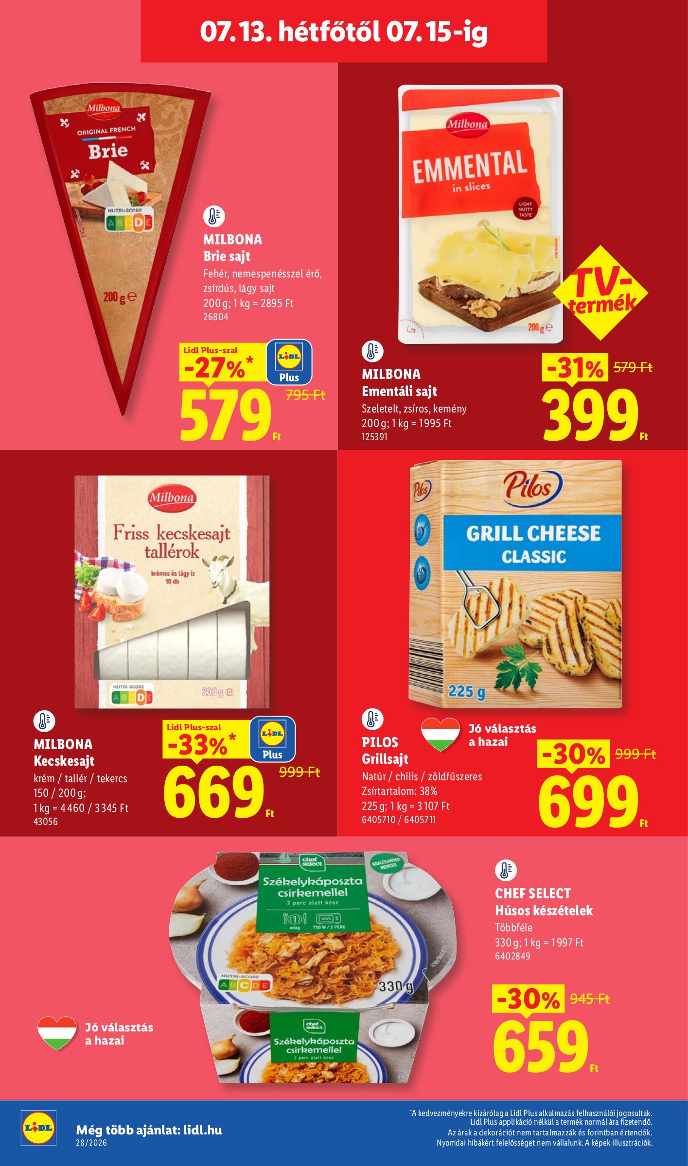 lidl - Lidl hirdetmény a következő hétre csütörtöktől 2026.07.09.-tól szerdától 2026.07.15.-ig - page: 64
