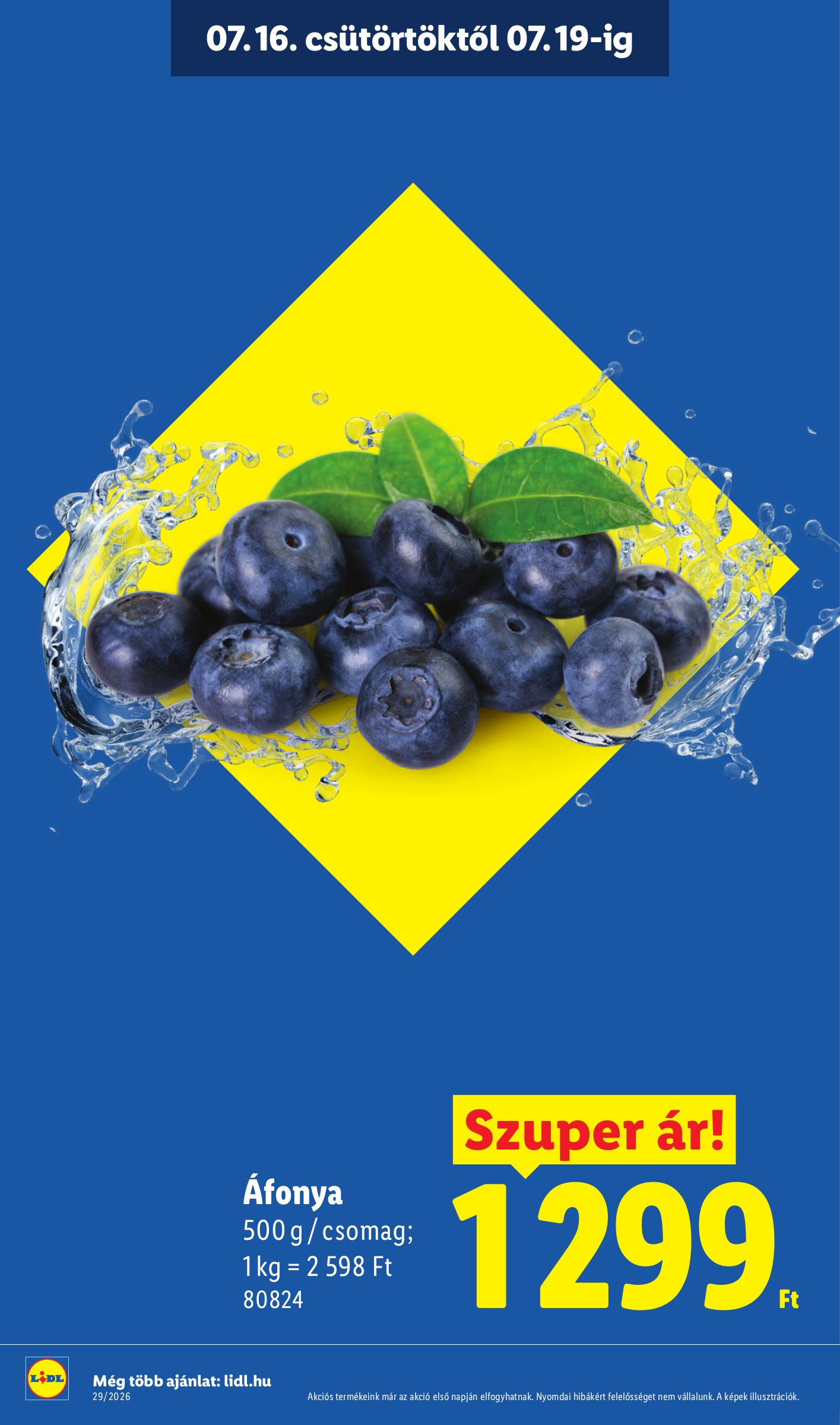 lidl - Lidl hirdetmény a következő hétre csütörtöktől 2026.07.16.-tól szerdától 2026.07.22.-ig - page: 6