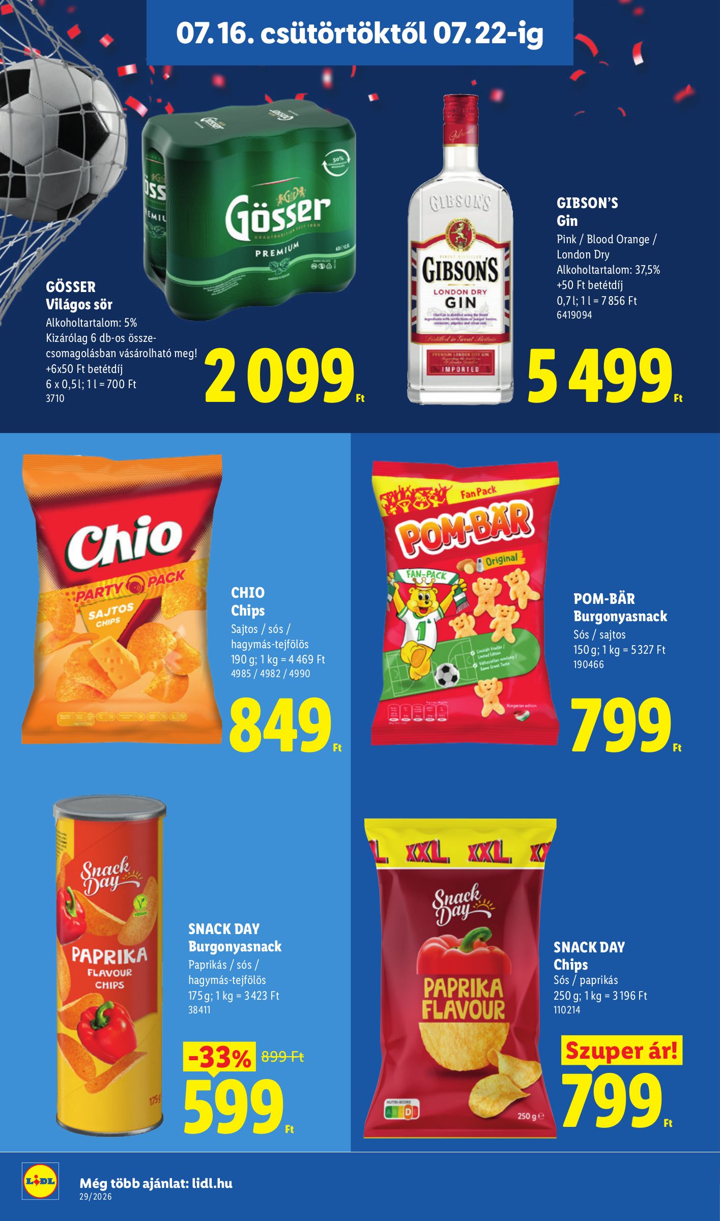 lidl - Lidl hirdetmény a következő hétre csütörtöktől 2026.07.16.-tól szerdától 2026.07.22.-ig - page: 24