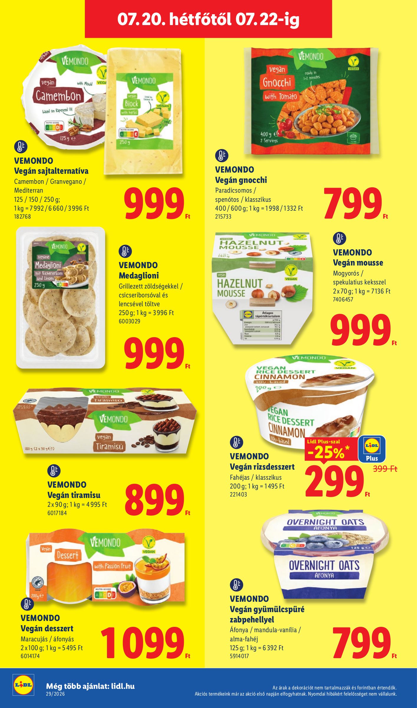lidl - Lidl hirdetmény a következő hétre csütörtöktől 2026.07.16.-tól szerdától 2026.07.22.-ig - page: 80