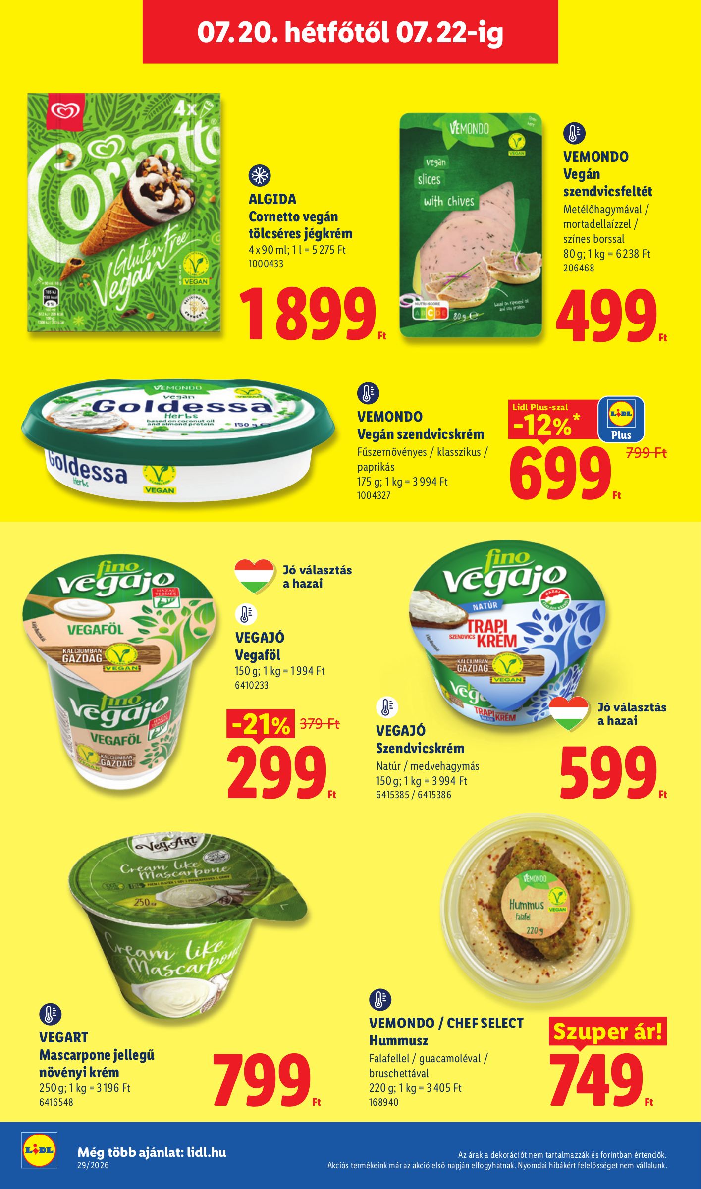 lidl - Lidl hirdetmény a következő hétre csütörtöktől 2026.07.16.-tól szerdától 2026.07.22.-ig - page: 84