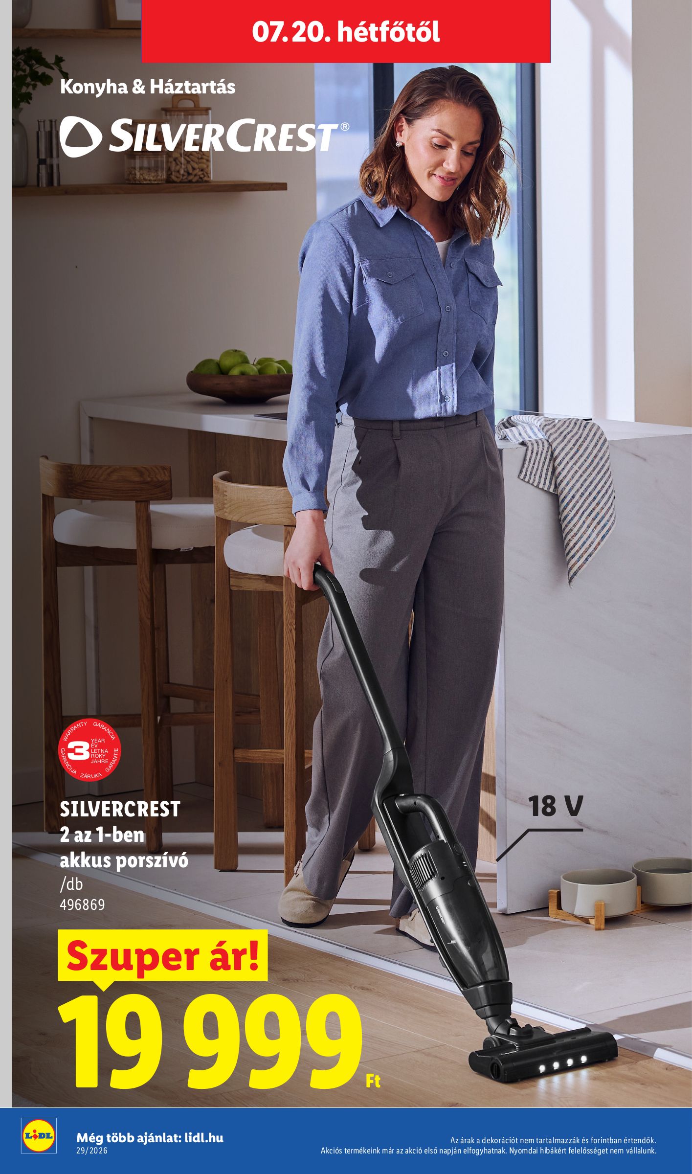 lidl - Lidl hirdetmény a következő hétre csütörtöktől 2026.07.16.-tól szerdától 2026.07.22.-ig - page: 62