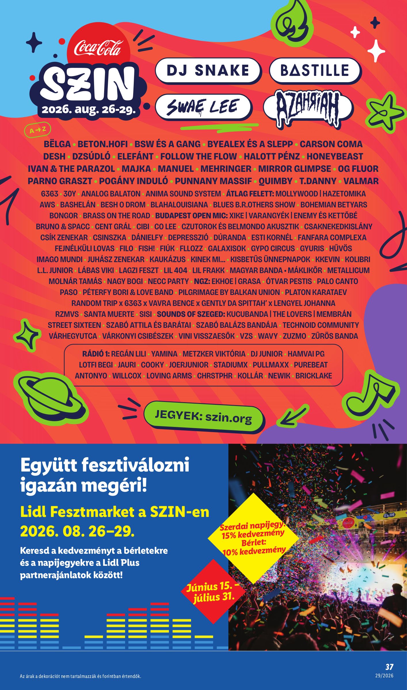 lidl - A jövőbeli Lidl akciós újság csütörtöktől 2026.07.16.-tól szerdától 2026.07.22.-ig érvényes. - page: 37