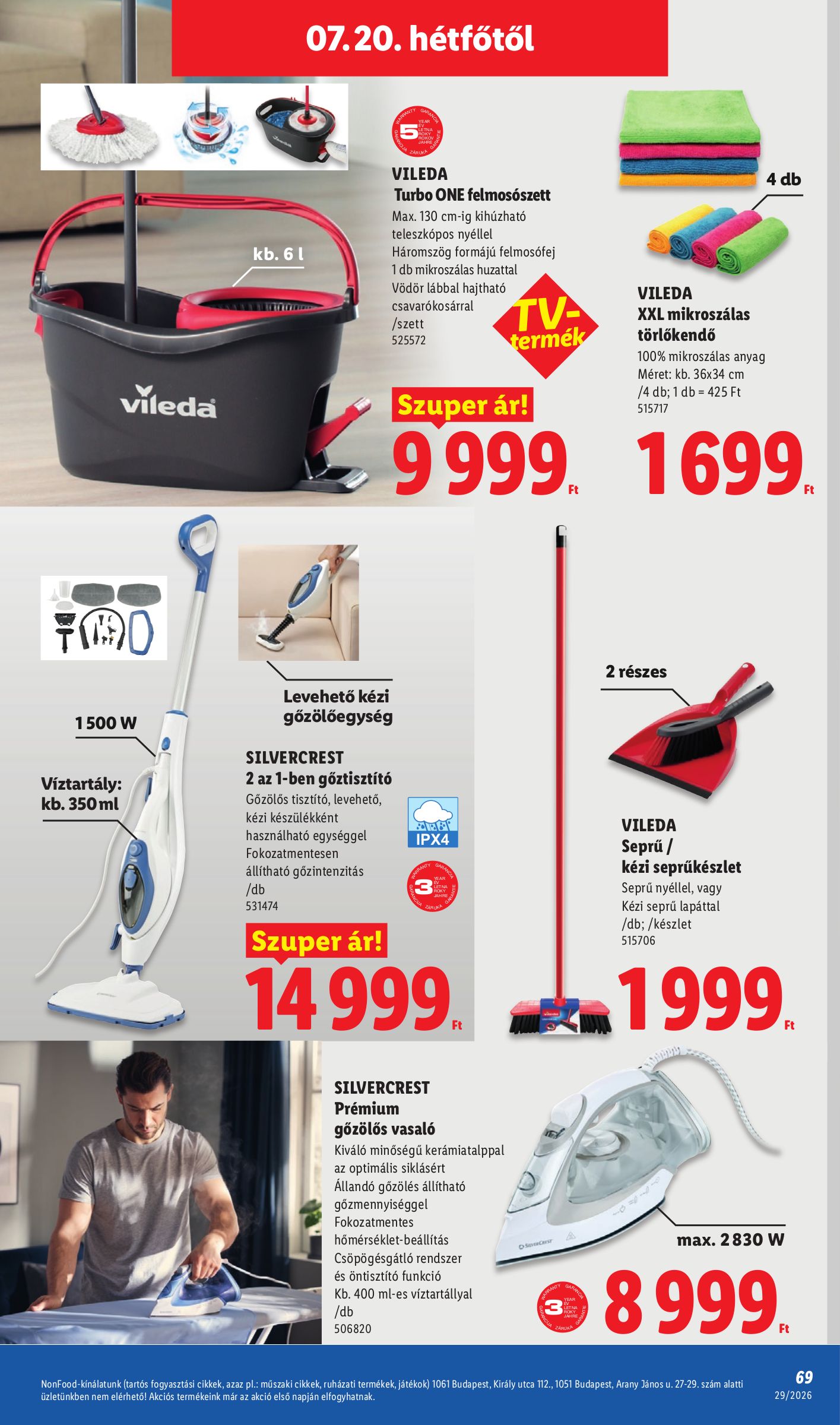 lidl - A jövőbeli Lidl akciós újság csütörtöktől 2026.07.16.-tól szerdától 2026.07.22.-ig érvényes. - page: 69