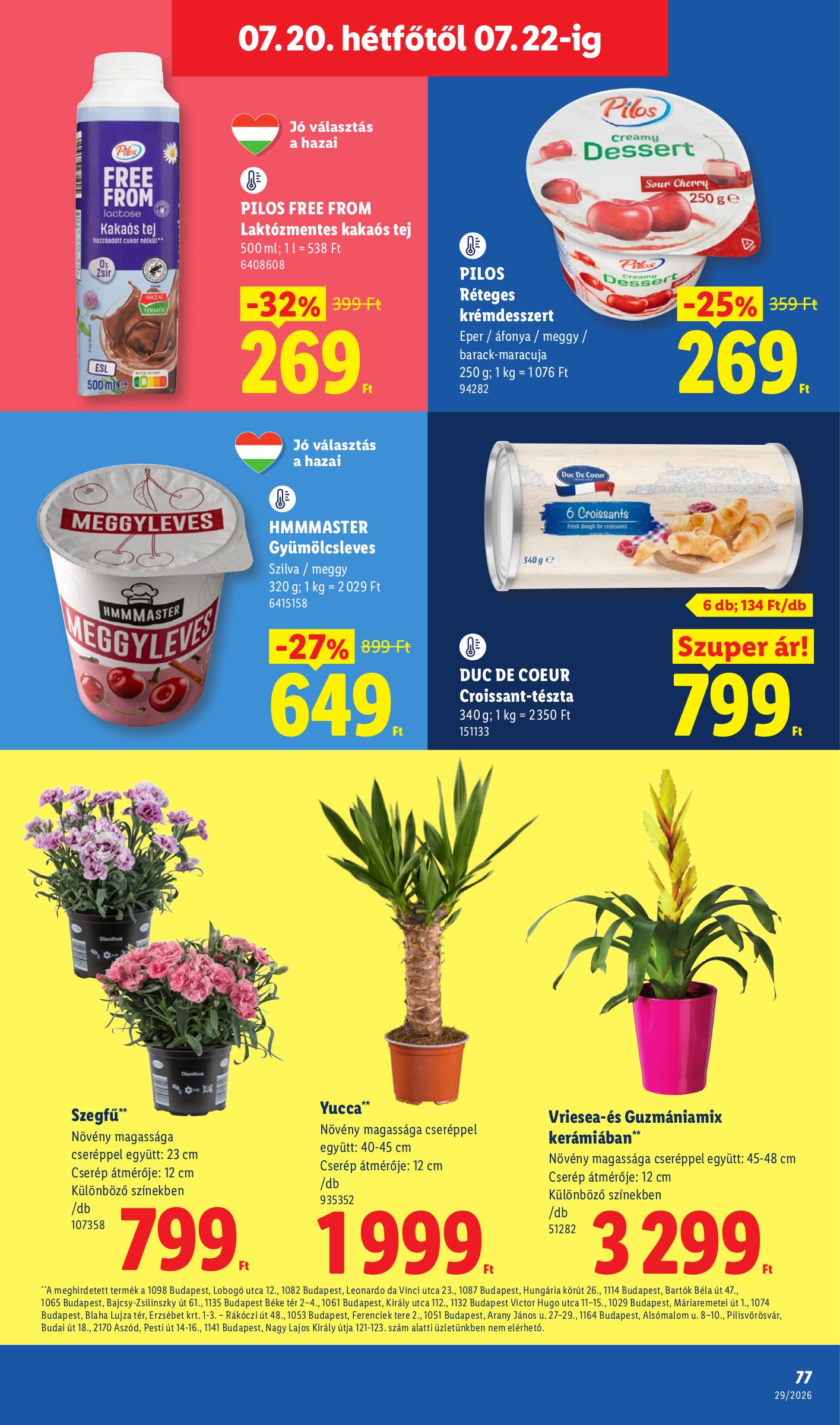 lidl - A jövőbeli Lidl akciós újság csütörtöktől 2026.07.16.-tól szerdától 2026.07.22.-ig érvényes. - page: 77
