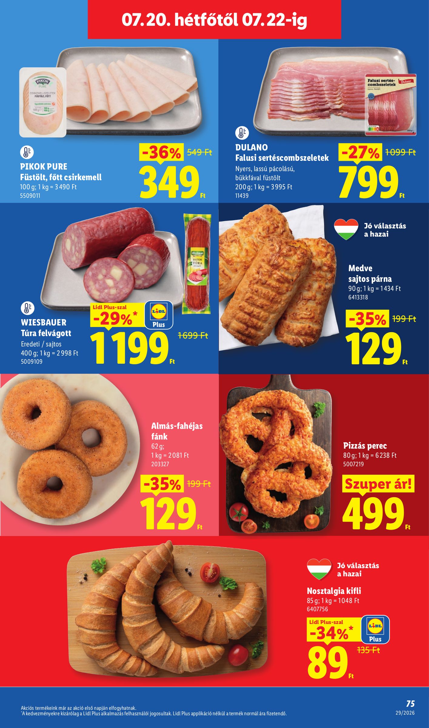 lidl - A jövőbeli Lidl akciós újság csütörtöktől 2026.07.16.-tól szerdától 2026.07.22.-ig érvényes. - page: 75