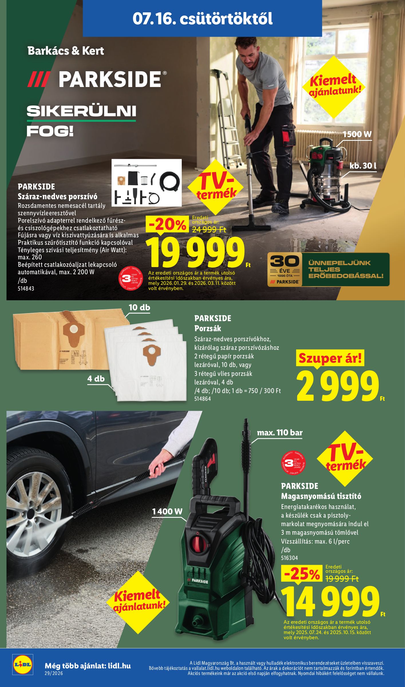 lidl - A jövőbeli Lidl akciós újság csütörtöktől 2026.07.16.-tól szerdától 2026.07.22.-ig érvényes. - page: 38