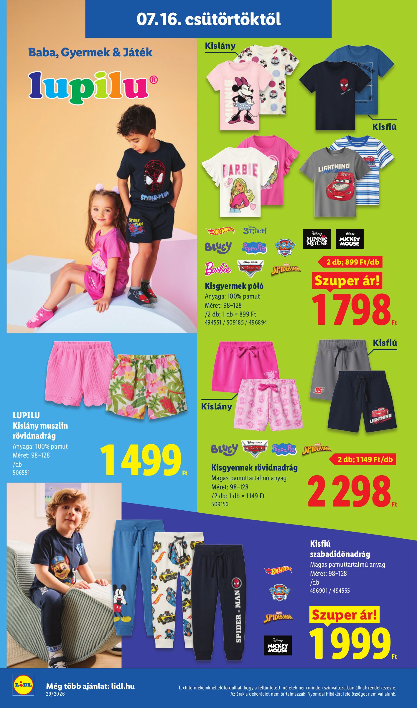 lidl - A jövőbeli Lidl akciós újság csütörtöktől 2026.07.16.-tól szerdától 2026.07.22.-ig érvényes. - page: 44