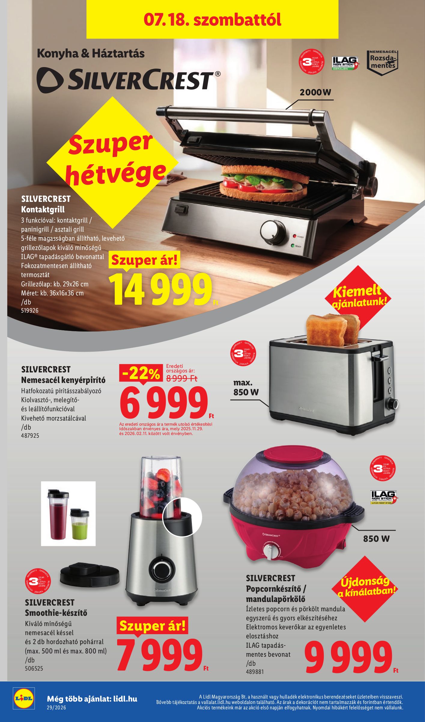 lidl - A jövőbeli Lidl akciós újság csütörtöktől 2026.07.16.-tól szerdától 2026.07.22.-ig érvényes. - page: 60
