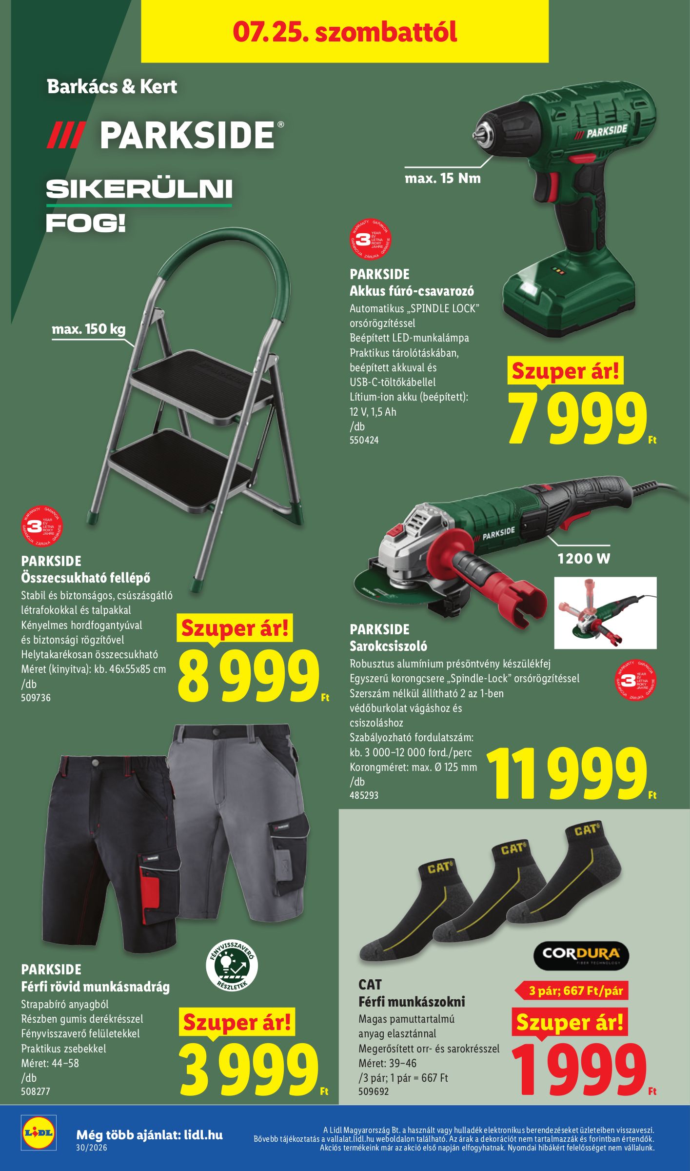 lidl - Lidl hirdetmény a következő hétre csütörtöktől 2026.07.23.-tól szerdától 2026.07.29.-ig - page: 46