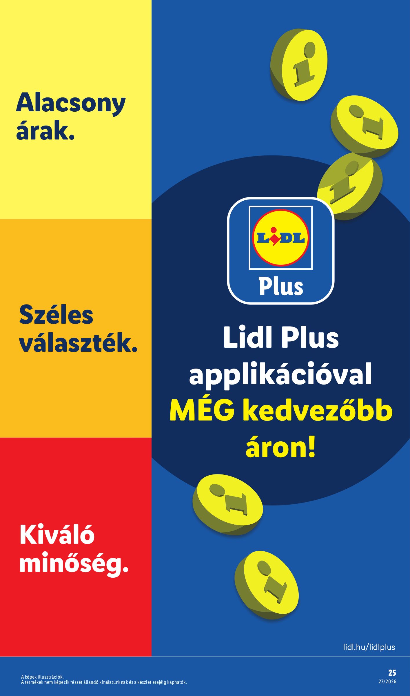 lidl - Lidl hirdetmény a következő hétre csütörtöktől 2026.07.23.-tól szerdától 2026.07.29.-ig - page: 25
