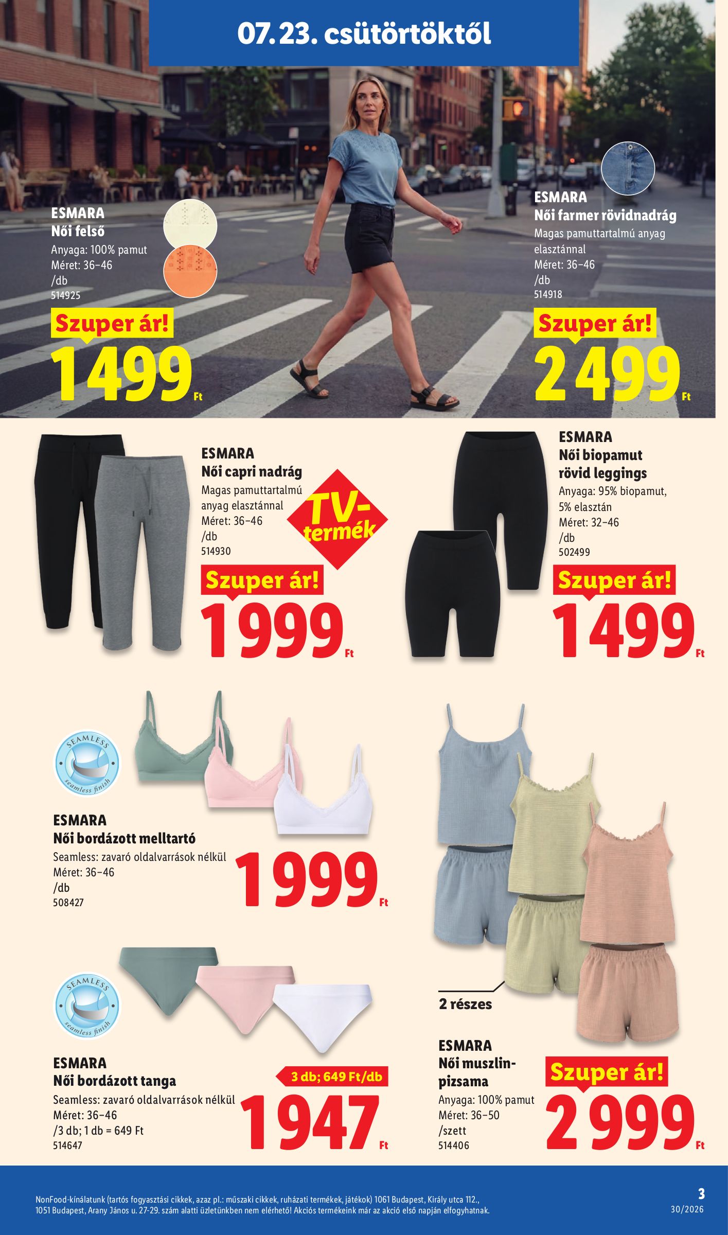 lidl - Lidl - Nonfood hirdetmény a következő hétre csütörtöktől 2026.07.23.-tól szerdától 2026.07.29.-ig - page: 3