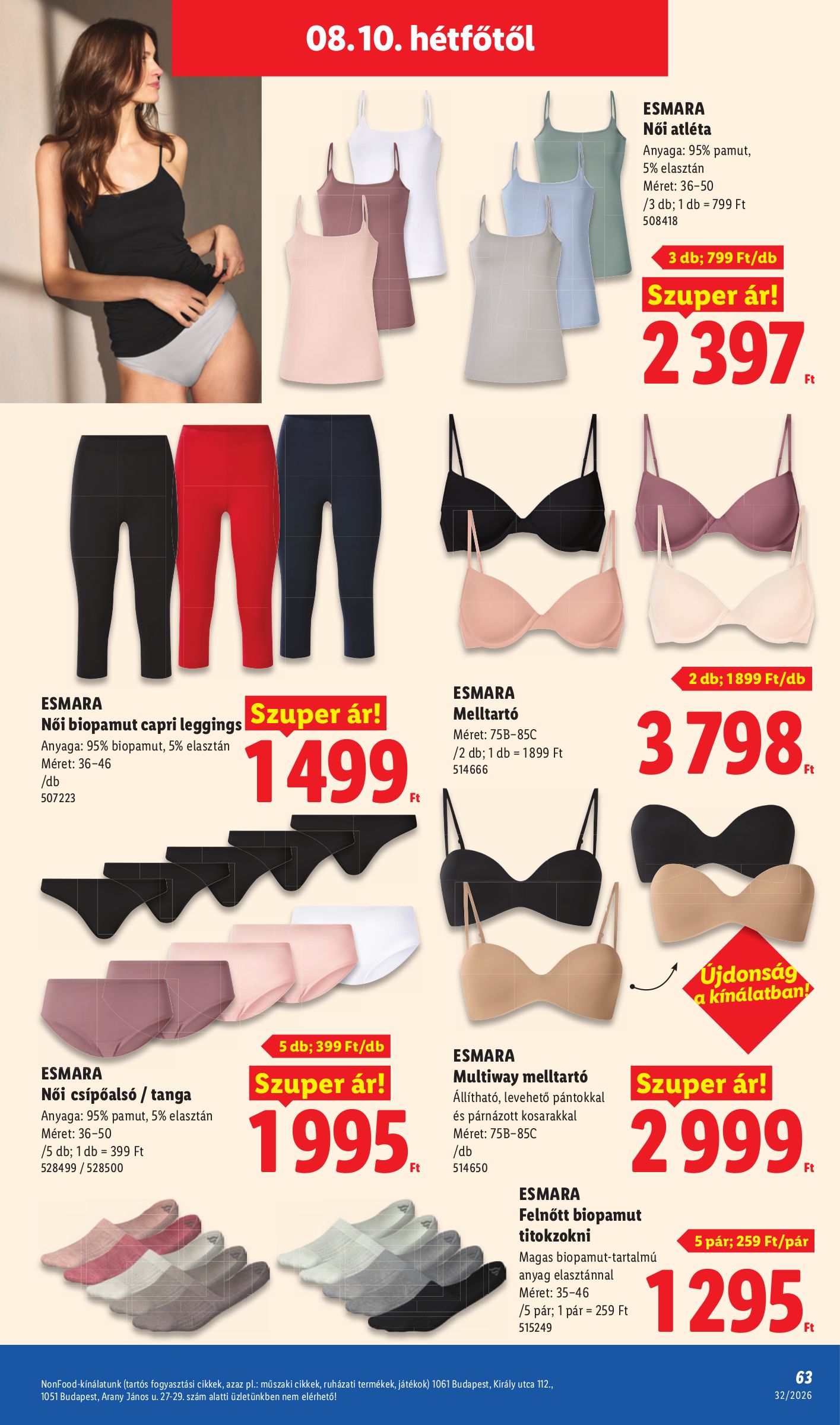 lidl - A jövőbeli Lidl - Nonfood akciós újság csütörtöktől 2026.08.06.-tól szerdától 2026.08.12.-ig érvényes. - page: 26