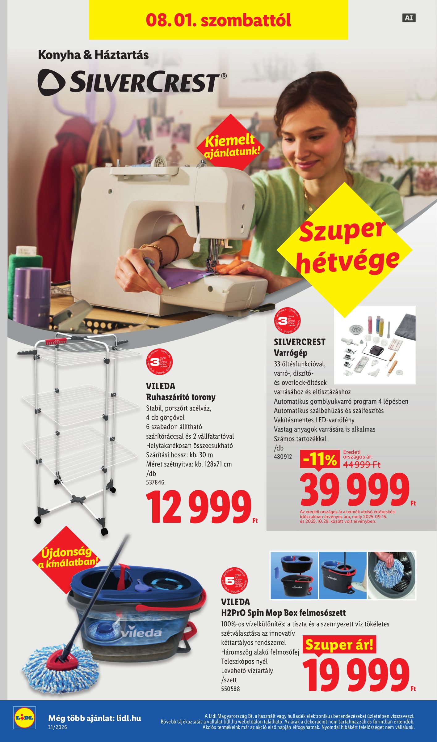 lidl - Aktuális Lidl szórólap érvényes csütörtöktől 2026.07.30.-től szerdától 2026.08.05.-ig - page: 32