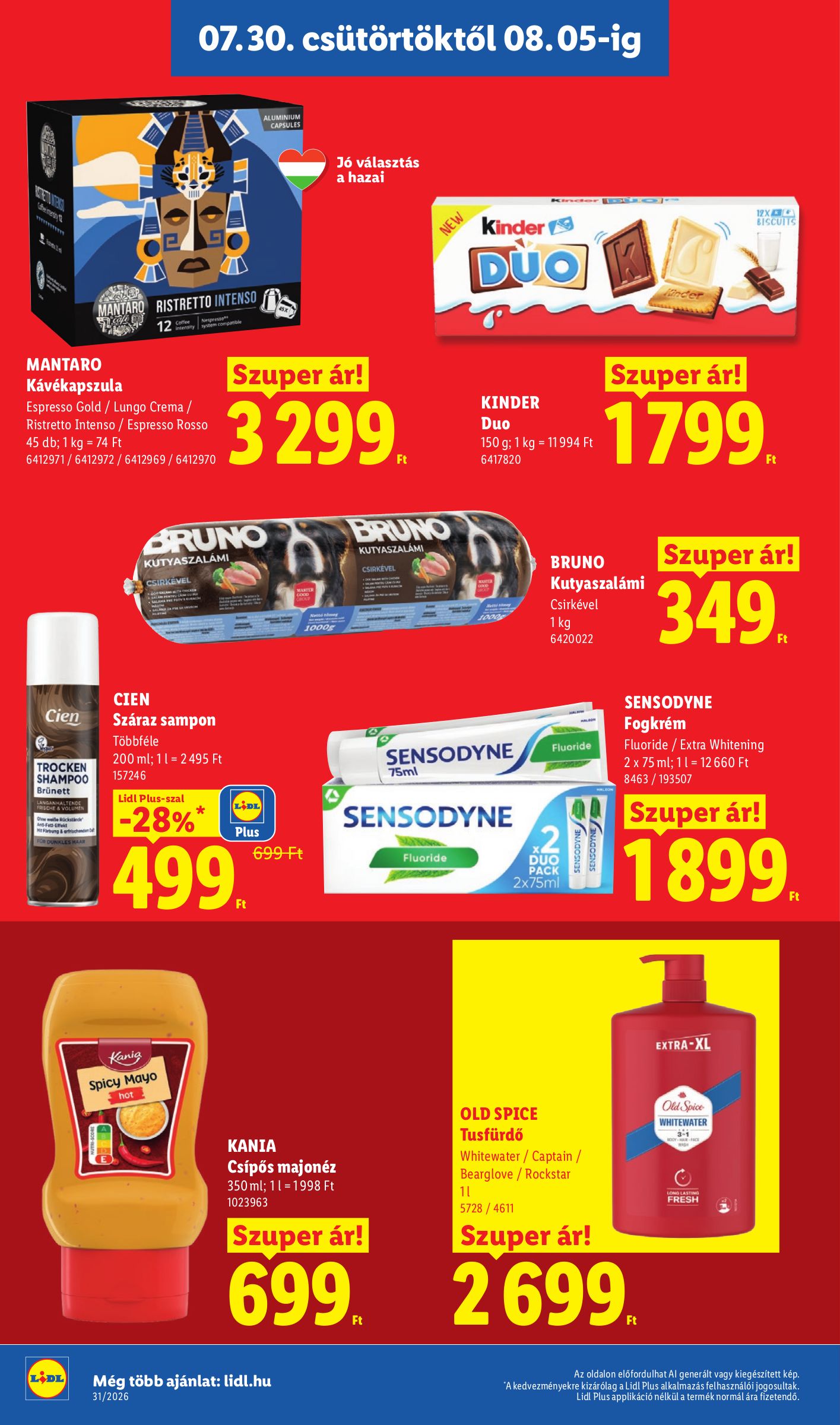lidl - Aktuális Lidl szórólap érvényes csütörtöktől 2026.07.30.-től szerdától 2026.08.05.-ig - page: 18