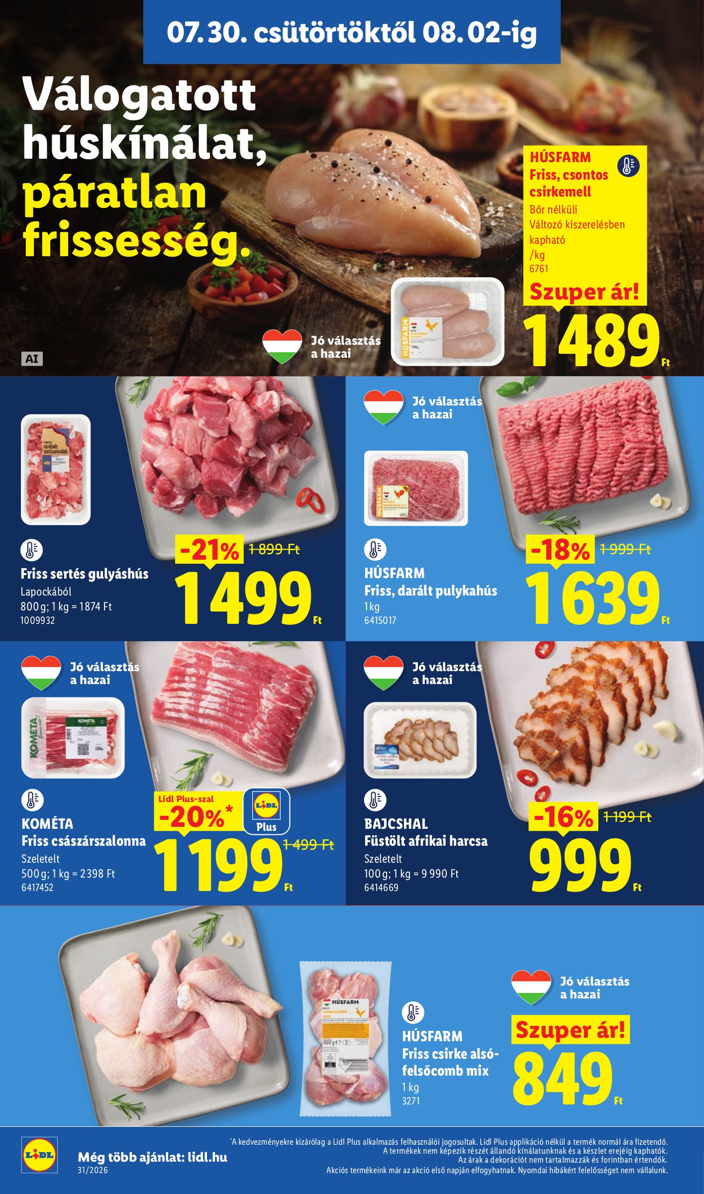 lidl - Aktuális Lidl szórólap érvényes csütörtöktől 2026.07.30.-től szerdától 2026.08.05.-ig - page: 6