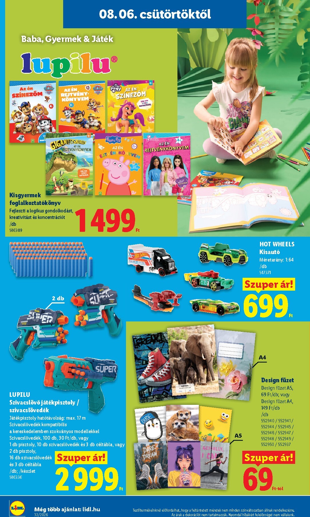 lidl - A jövőbeli Lidl akciós újság csütörtöktől 2026.08.06.-tól szerdától 2026.08.12.-ig érvényes. - page: 6