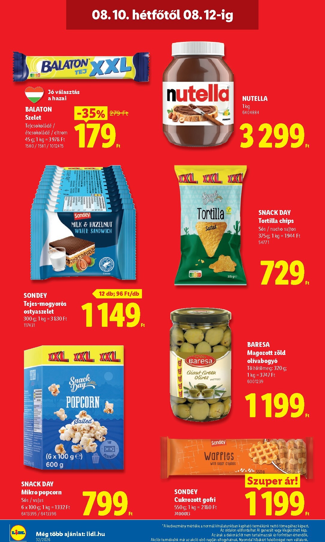 lidl - Aktuális Lidl szórólap érvényes csütörtöktől 2026.08.06.-től szerdától 2026.08.12.-ig - page: 74