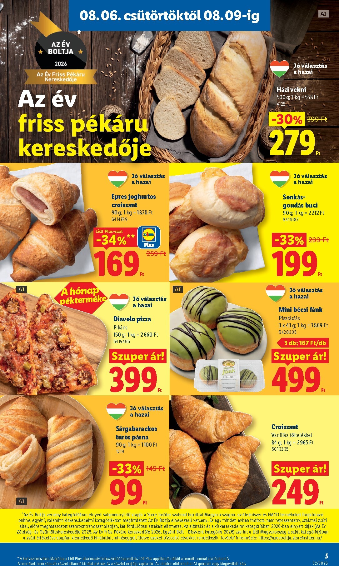 lidl - Aktuális Lidl szórólap érvényes csütörtöktől 2026.08.06.-től szerdától 2026.08.12.-ig - page: 5