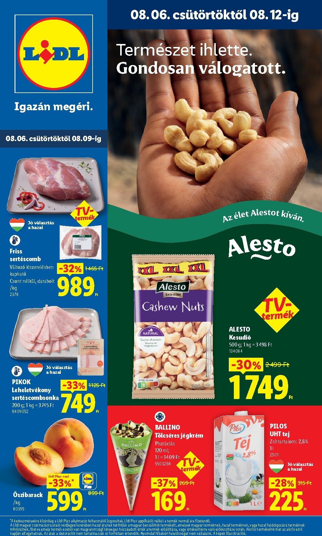 lidl - Aktuális Lidl szórólap érvényes csütörtöktől 2026.08.06.-től szerdától 2026.08.12.-ig